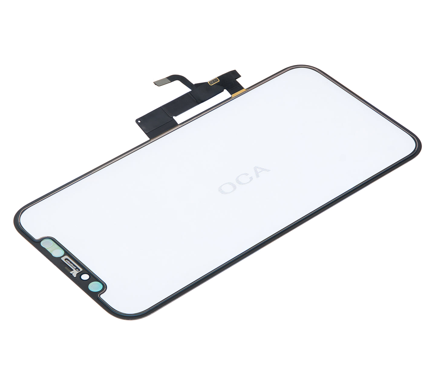 4 in 1 Short Flex (Digitizer Touch With Glass + OCA + Frame Pre-installed) For iPhone 12 / 12 Pro (OCA Master)