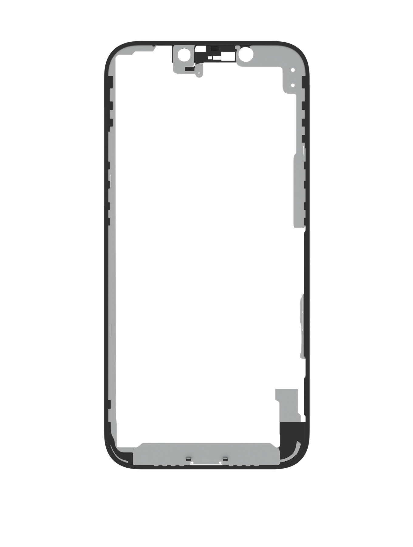 Frame Only For iPhone 12 Mini (5 Pack) (OCA Master)