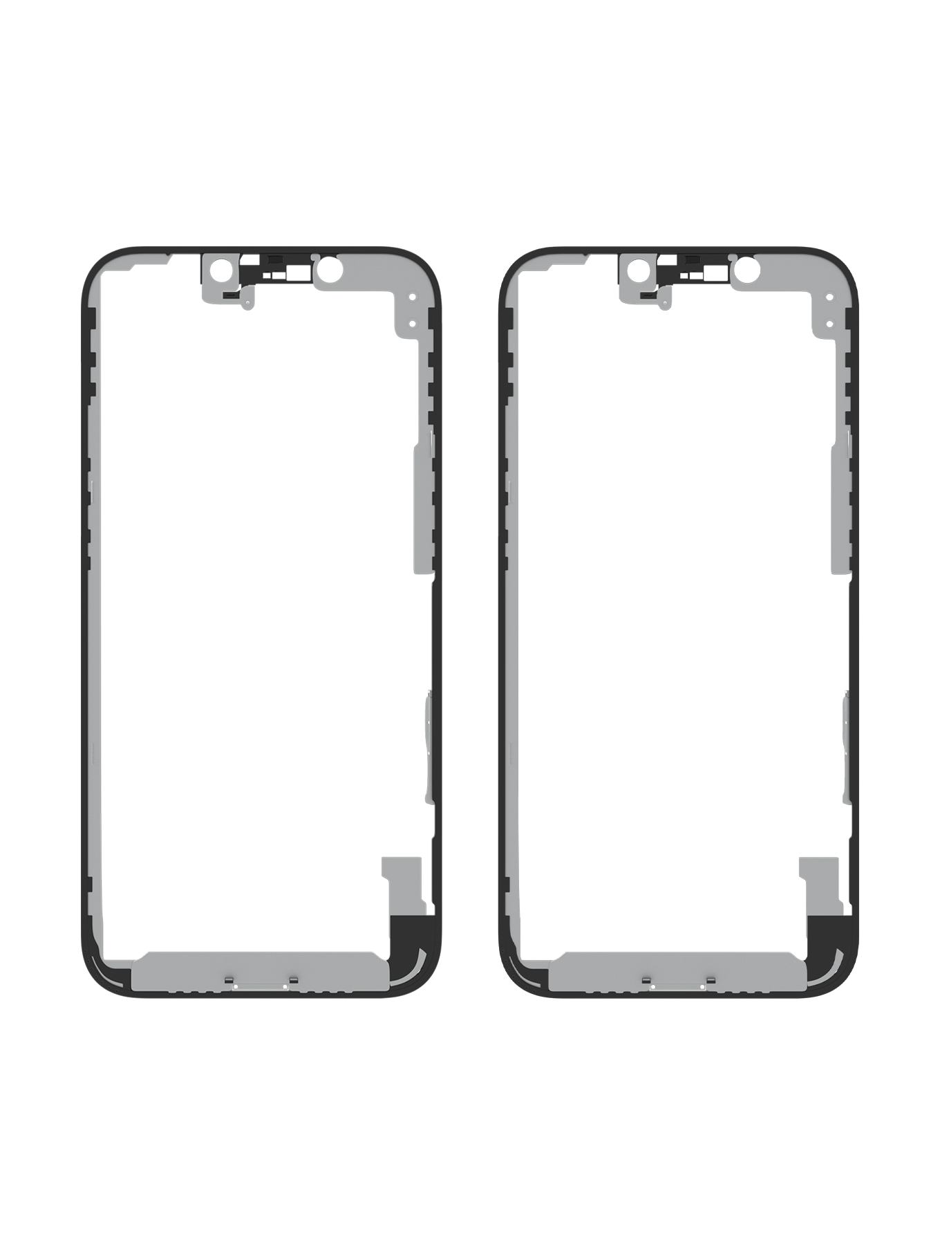 Frame Only For iPhone 12 Mini (5 Pack) (OCA Master)