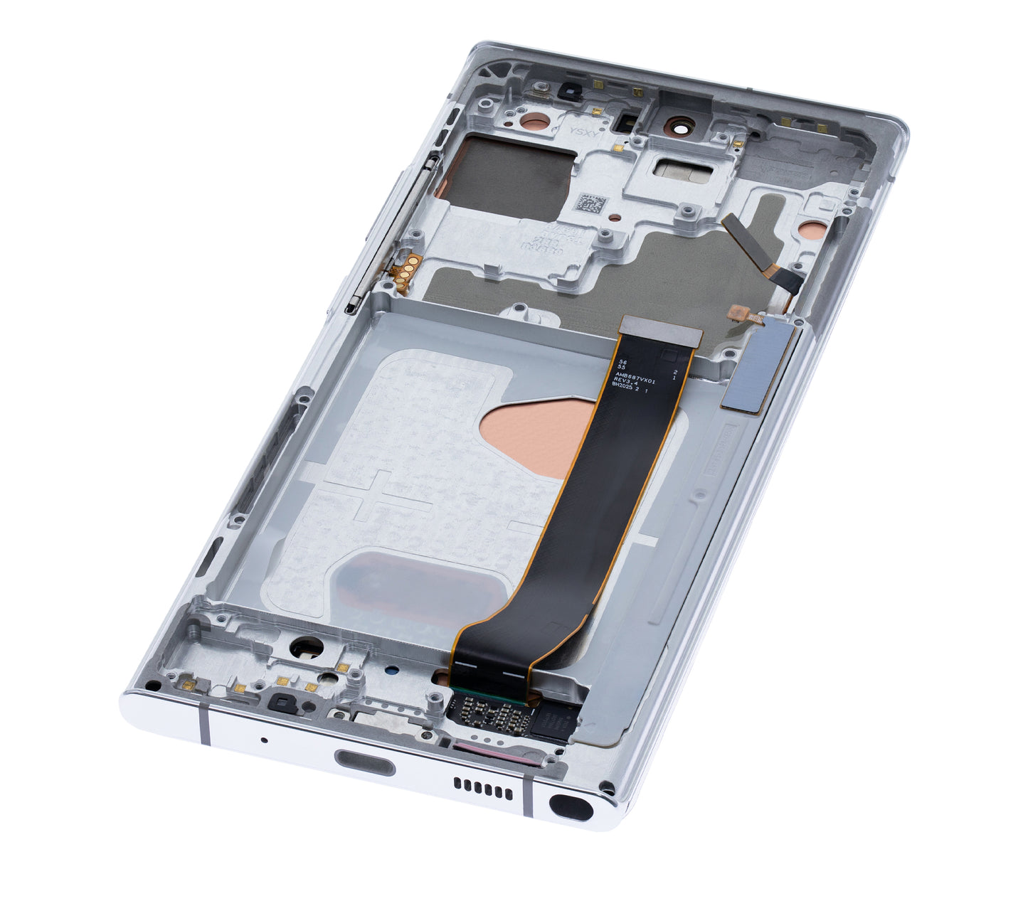 OLED Assembly With Frame For Samsung Galaxy Note 20 Ultra 5G (Refurbished) (Mystic White)
