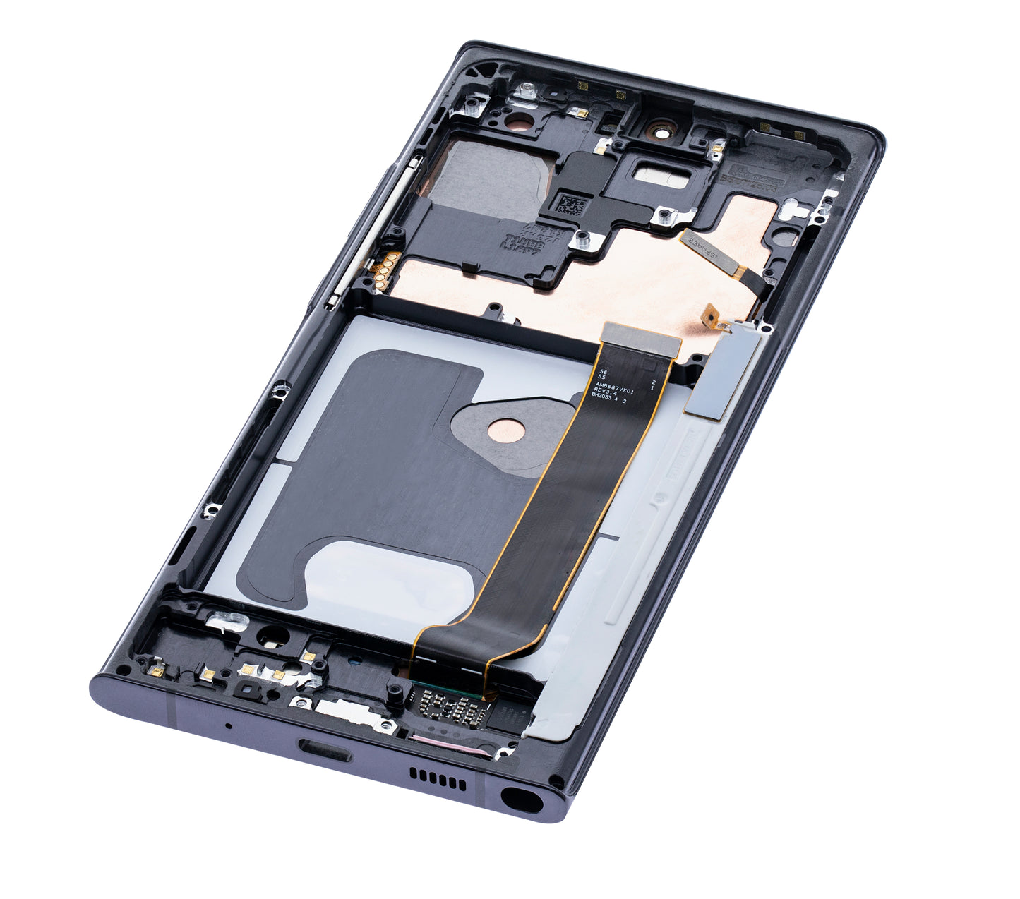 OLED Assembly With Frame For Samsung Galaxy Note 20 Ultra 5G (Refurbished) (Mystic Black)