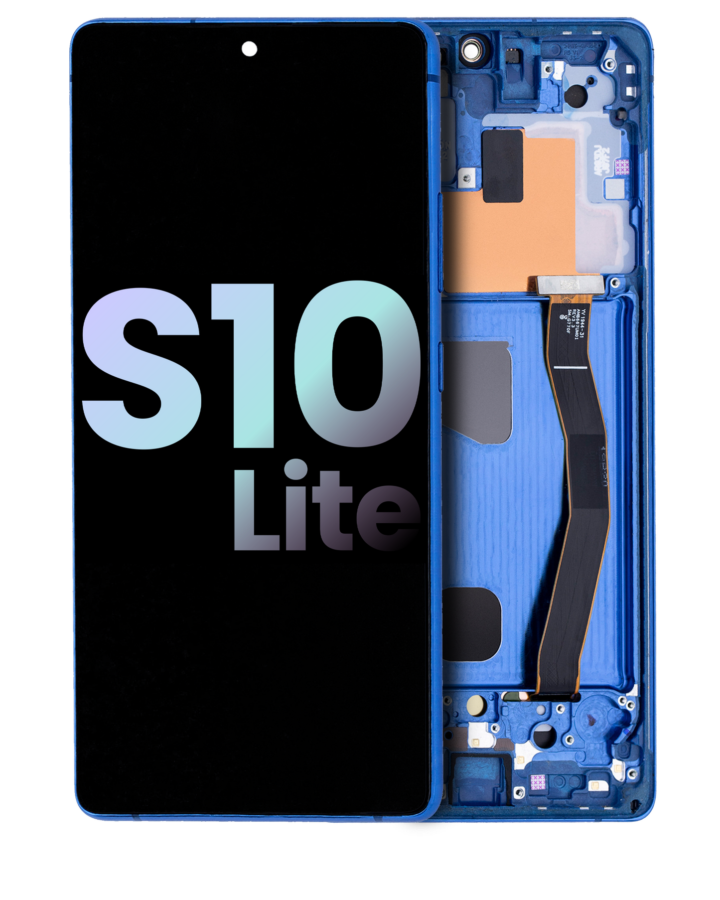 OLED Assembly With Frame For Samsung Galaxy S10 Lite (Service Pack) (Prism Blue)