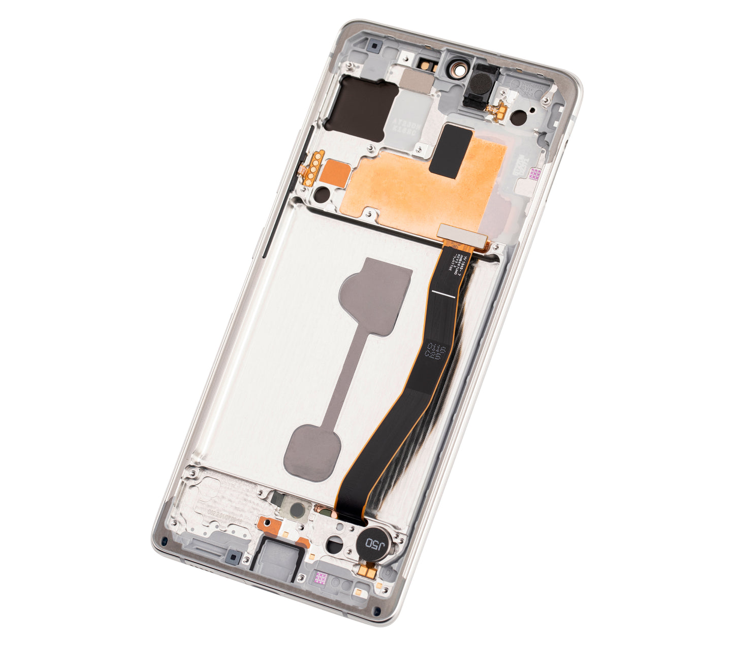 OLED Assembly With Frame For Samsung Galaxy S10 Lite (Service Pack) (Prism White)