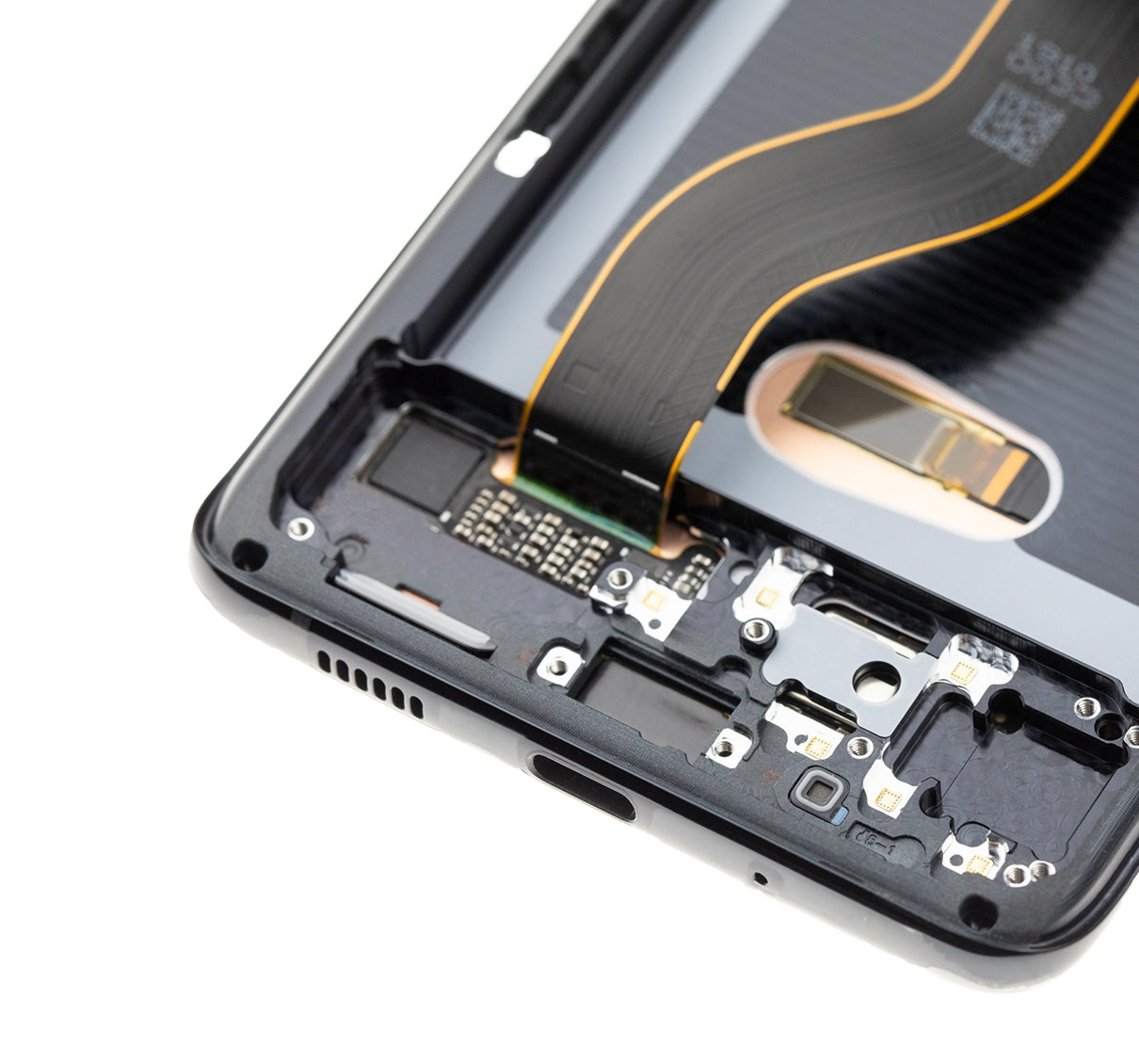 OLED Assembly With Frame For Samsung Galaxy S20 Plus 5G (Refurbished) (Cosmic Black)