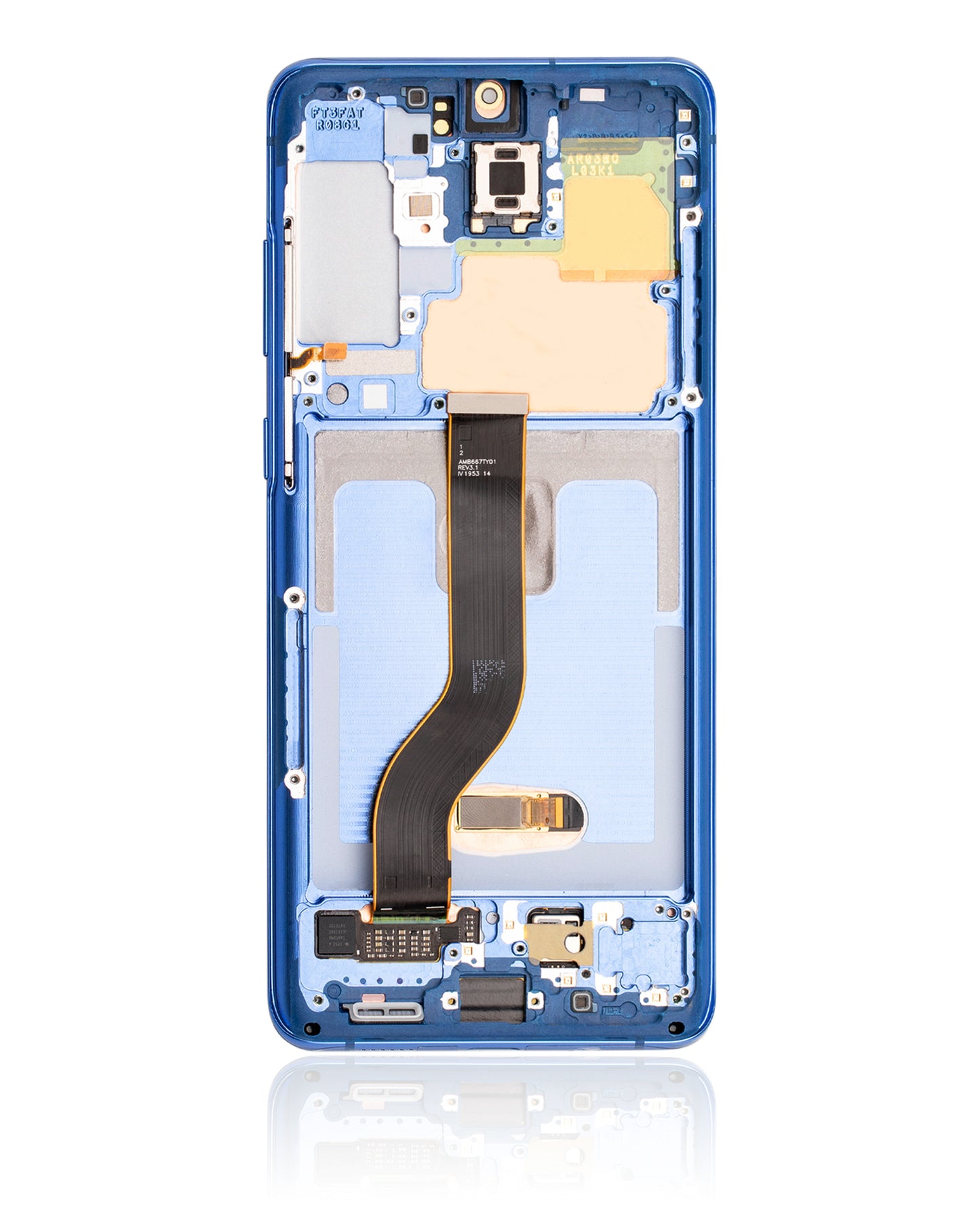 OLED Assembly With Frame For Samsung Galaxy S20 Plus 5G (Refurbished) (Aura Blue)