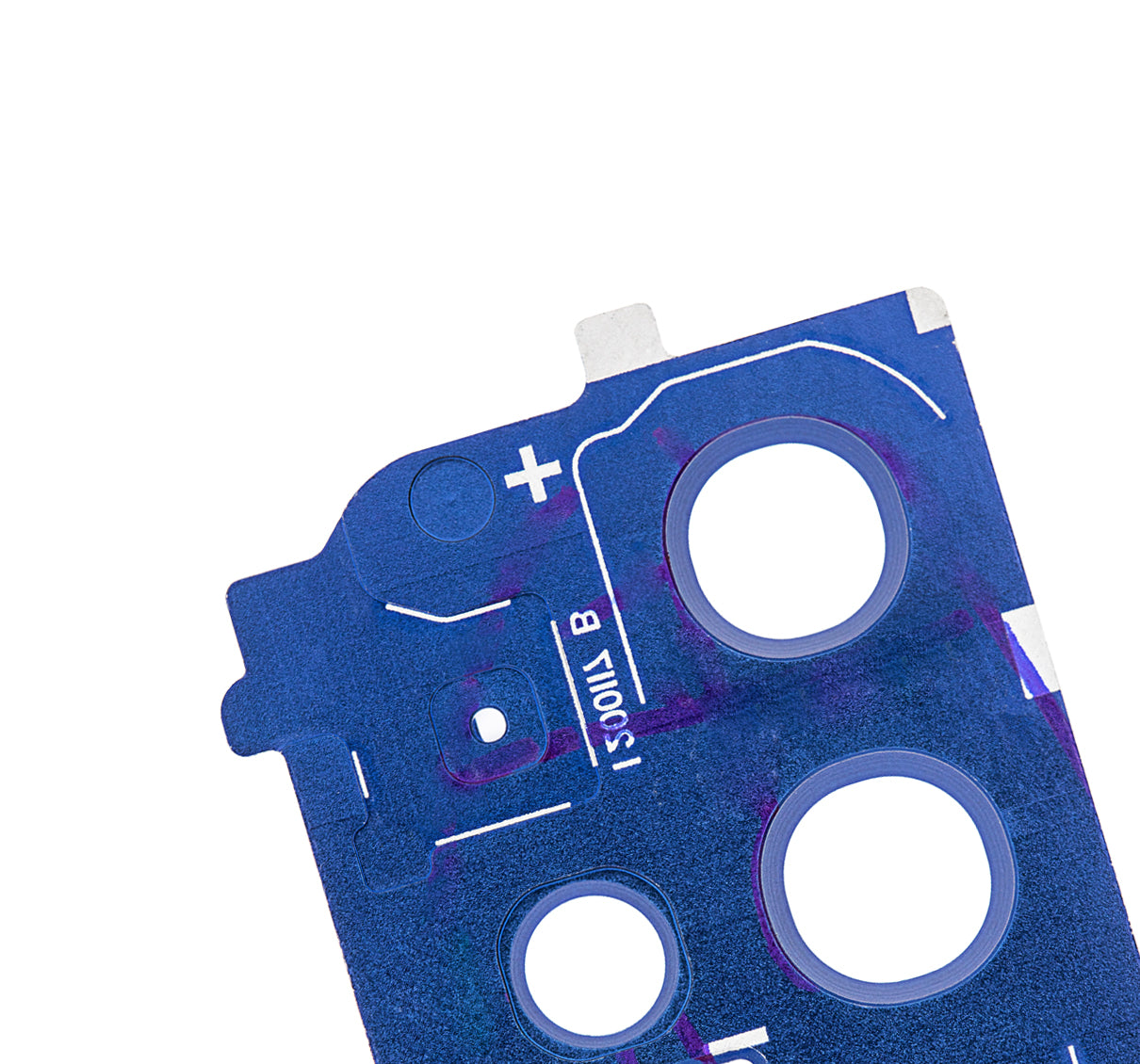 Back Camera Lens With Cover Bezel Ring For Samsung Galaxy S20 Plus (Cloud Blue)