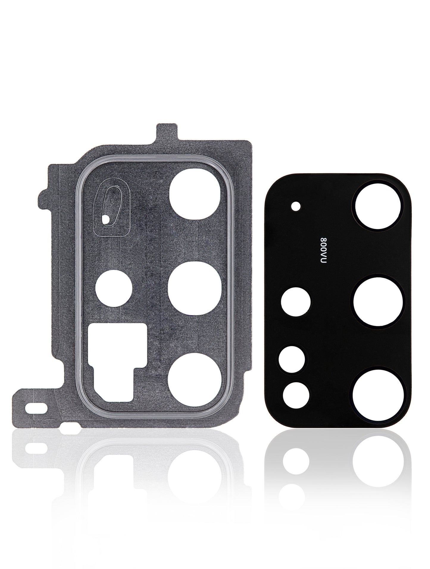 Back Camera Lens With Cover Bezel Ring For Samsung Galaxy S20 Plus (Cosmic Gray)