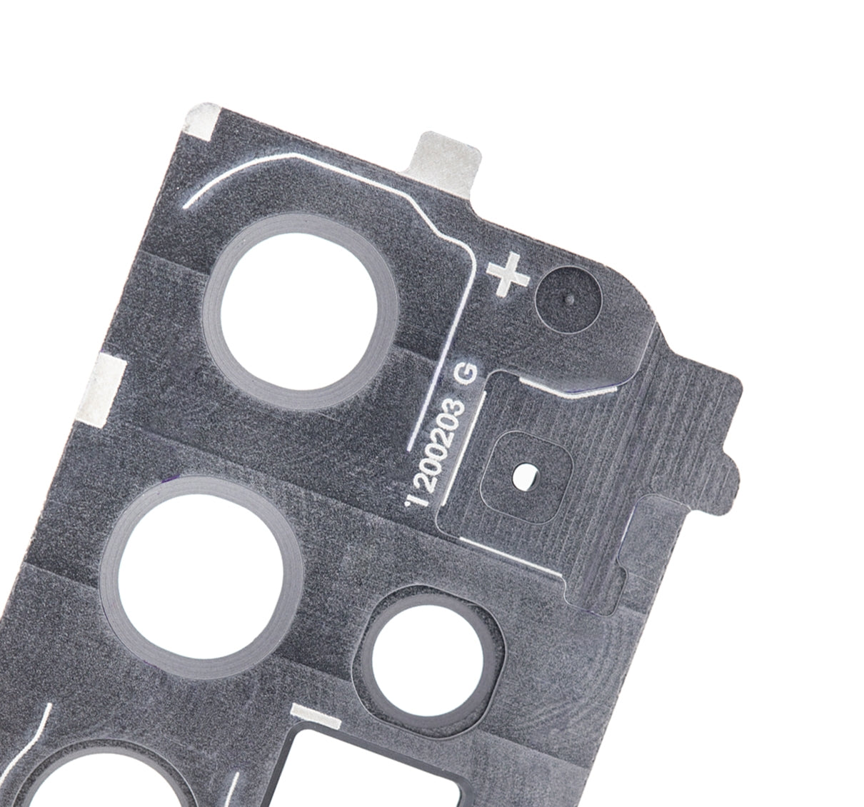 Back Camera Lens With Cover Bezel Ring For Samsung Galaxy S20 Plus (Cosmic Gray)