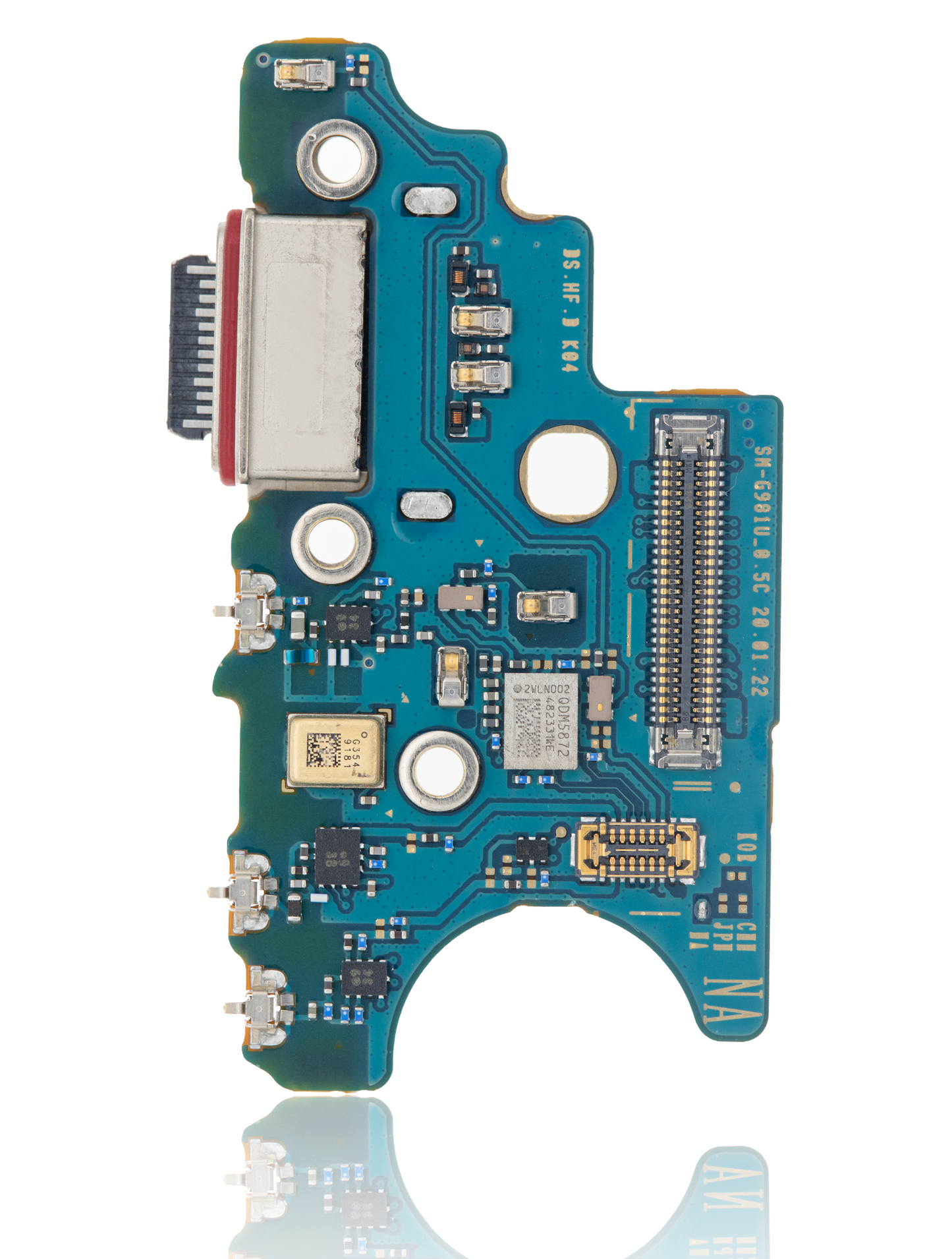 Charging Port With Board For Samsung Galaxy S20 5G (G981U) (US Version) (Premium)