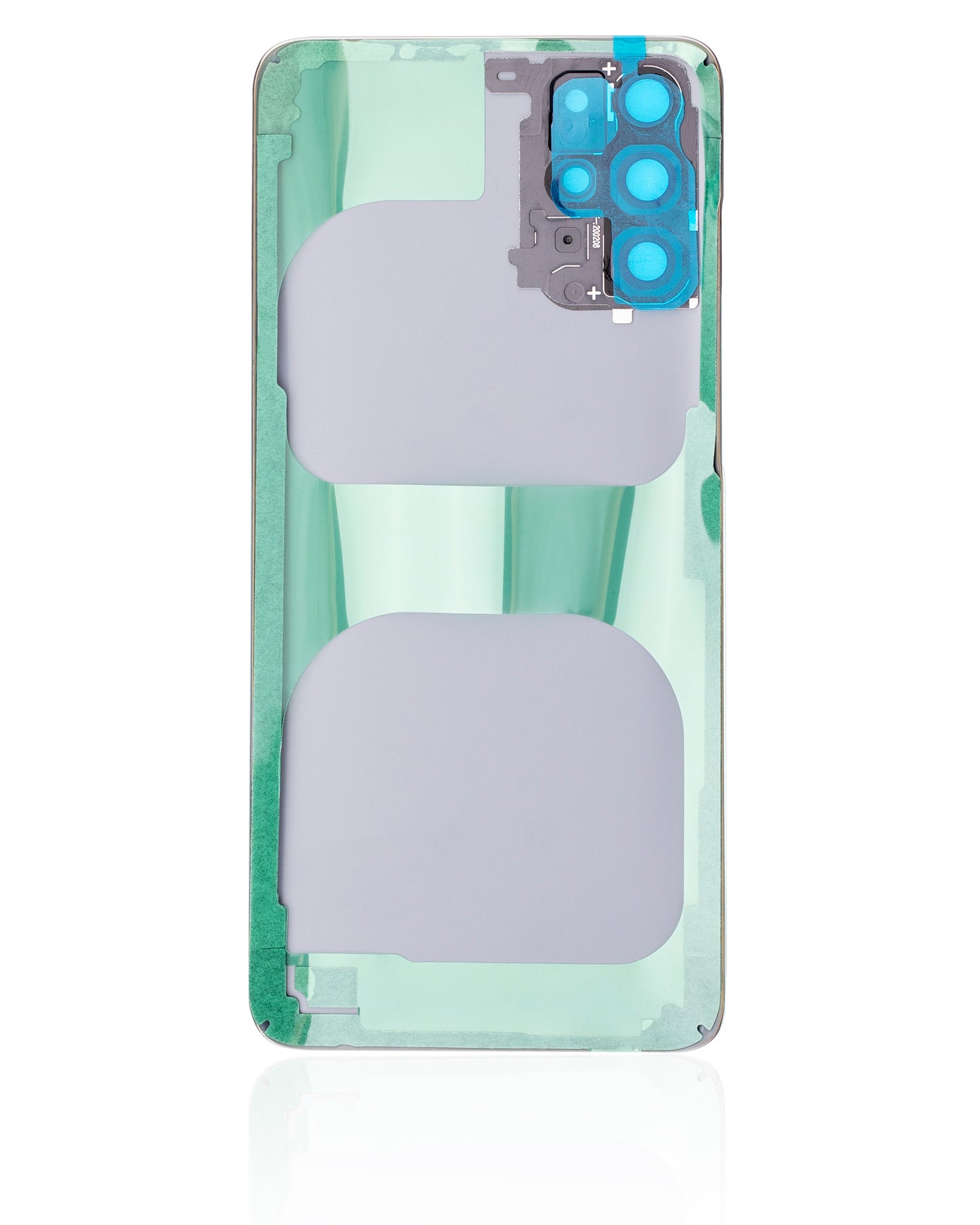 Back Cover Glass With Camera Lens For Samsung Galaxy S20 Plus 5G (No Logo) (Aftermarket Plus) (Cosmic Black)