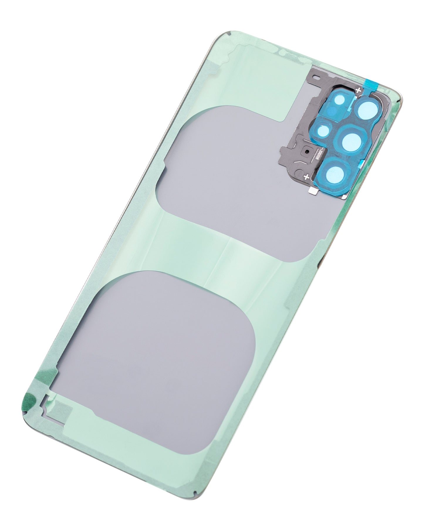 Back Cover Glass With Camera Lens For Samsung Galaxy S20 Plus 5G (No Logo) (Aftermarket Plus) (Cosmic Black)