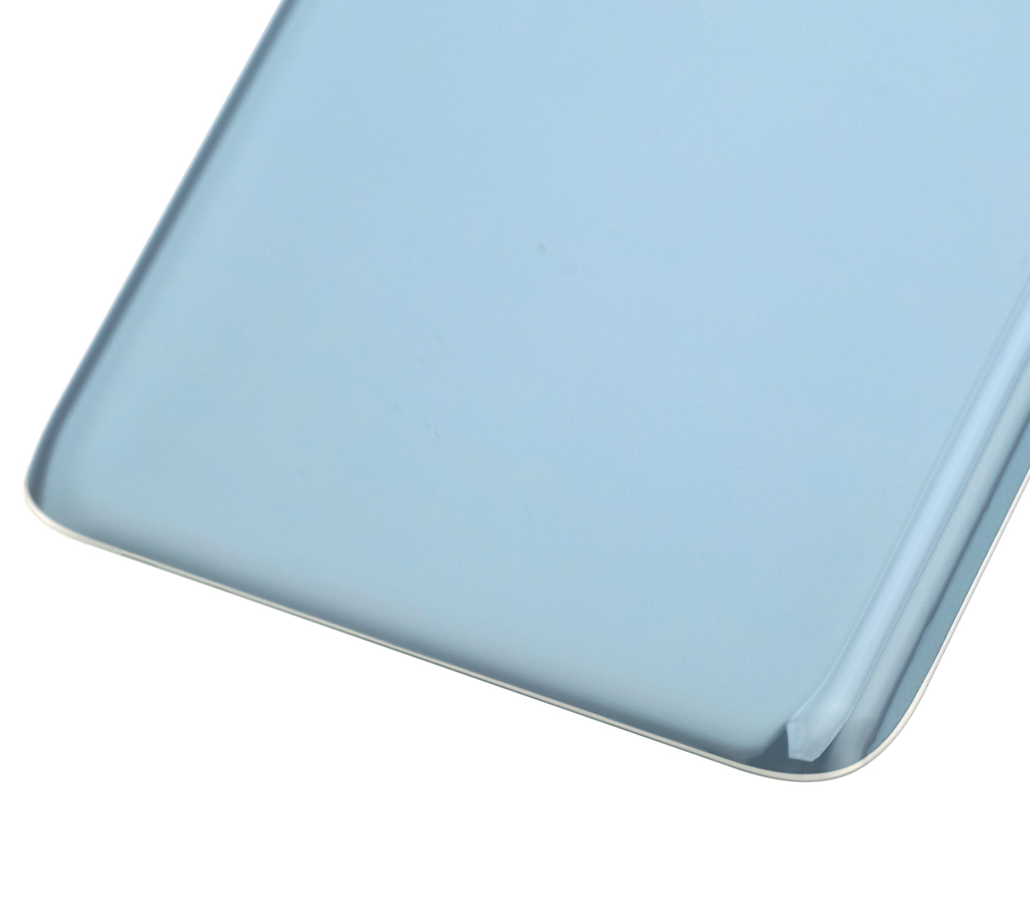 Back Cover Glass With Camera Lens For Samsung Galaxy S20 Plus 5G (No Logo) (Aftermarket Plus) (Cloud Blue)