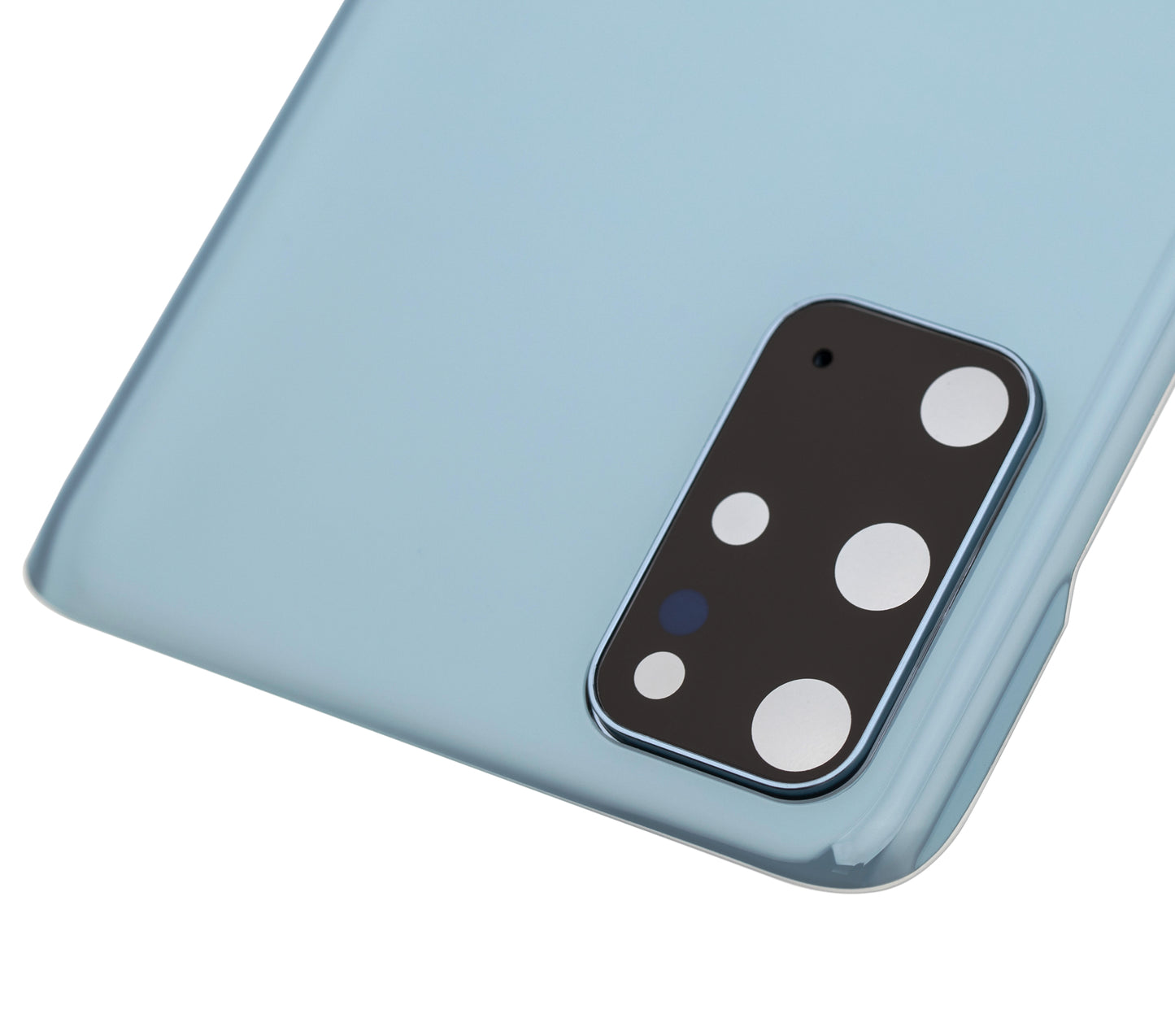 Back Cover Glass With Camera Lens For Samsung Galaxy S20 Plus (Service Pack) (Cloud Blue)