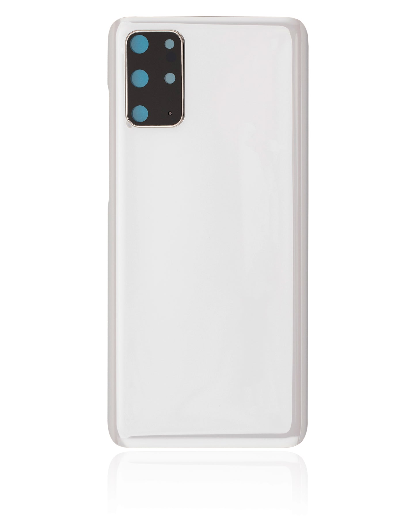 Back Cover Glass With Camera Lens For Samsung Galaxy S20 Plus 5G (No Logo) (Aftermarket Plus) (Cloud White)