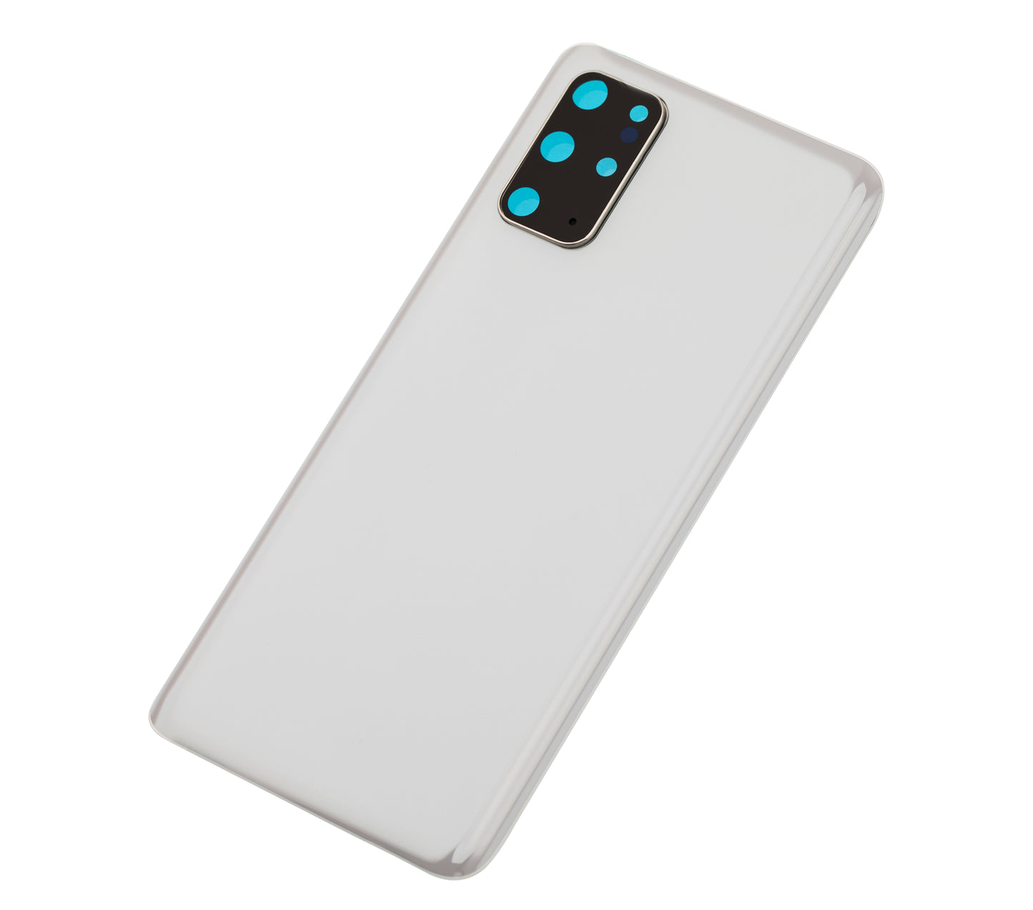 Back Cover Glass With Camera Lens For Samsung Galaxy S20 Plus 5G (No Logo) (Aftermarket Plus) (Cloud White)