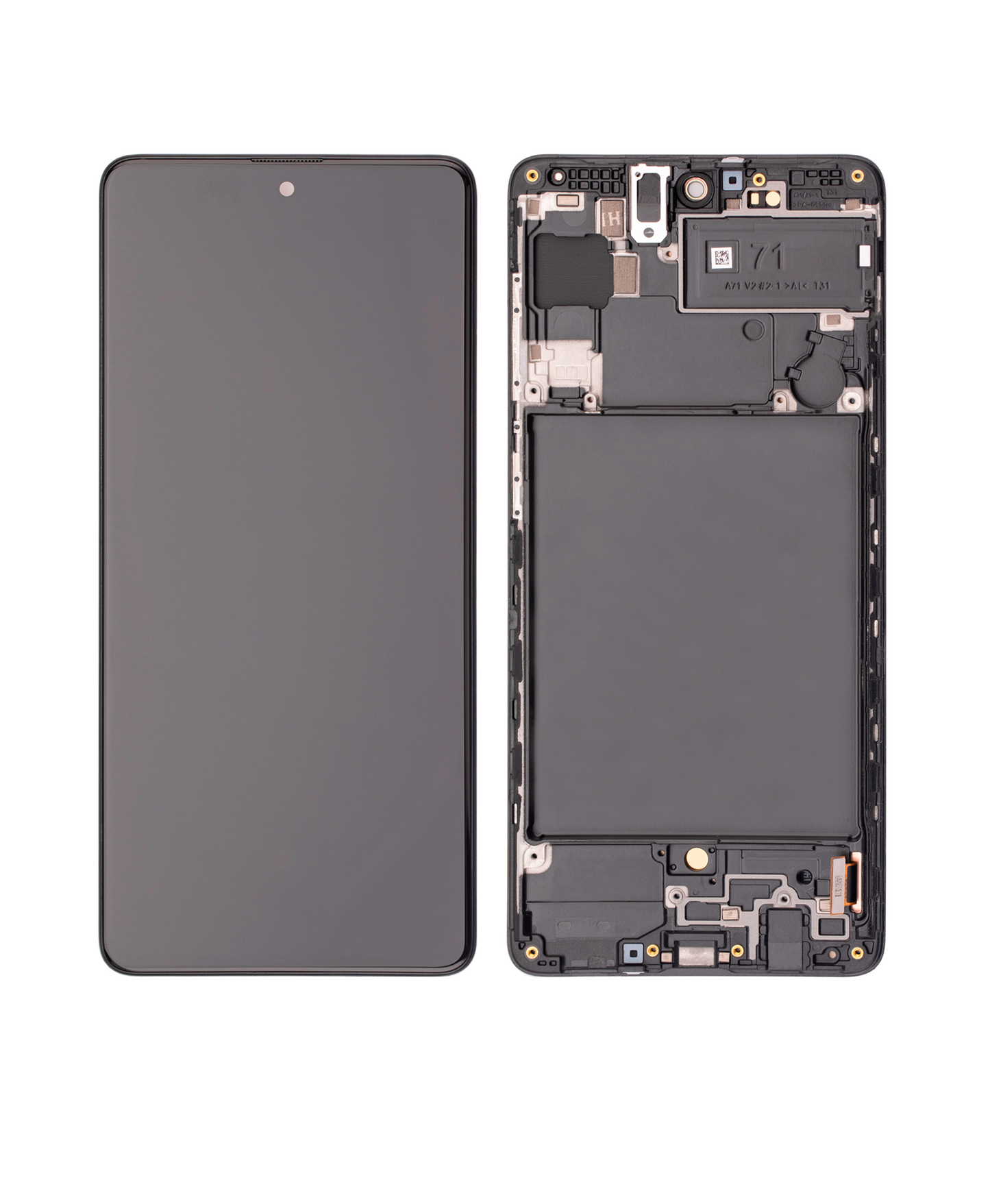 OLED Assembly With Frame For Samsung Galaxy A71 (A715 / 2020) (Refurbished) (All Colors)