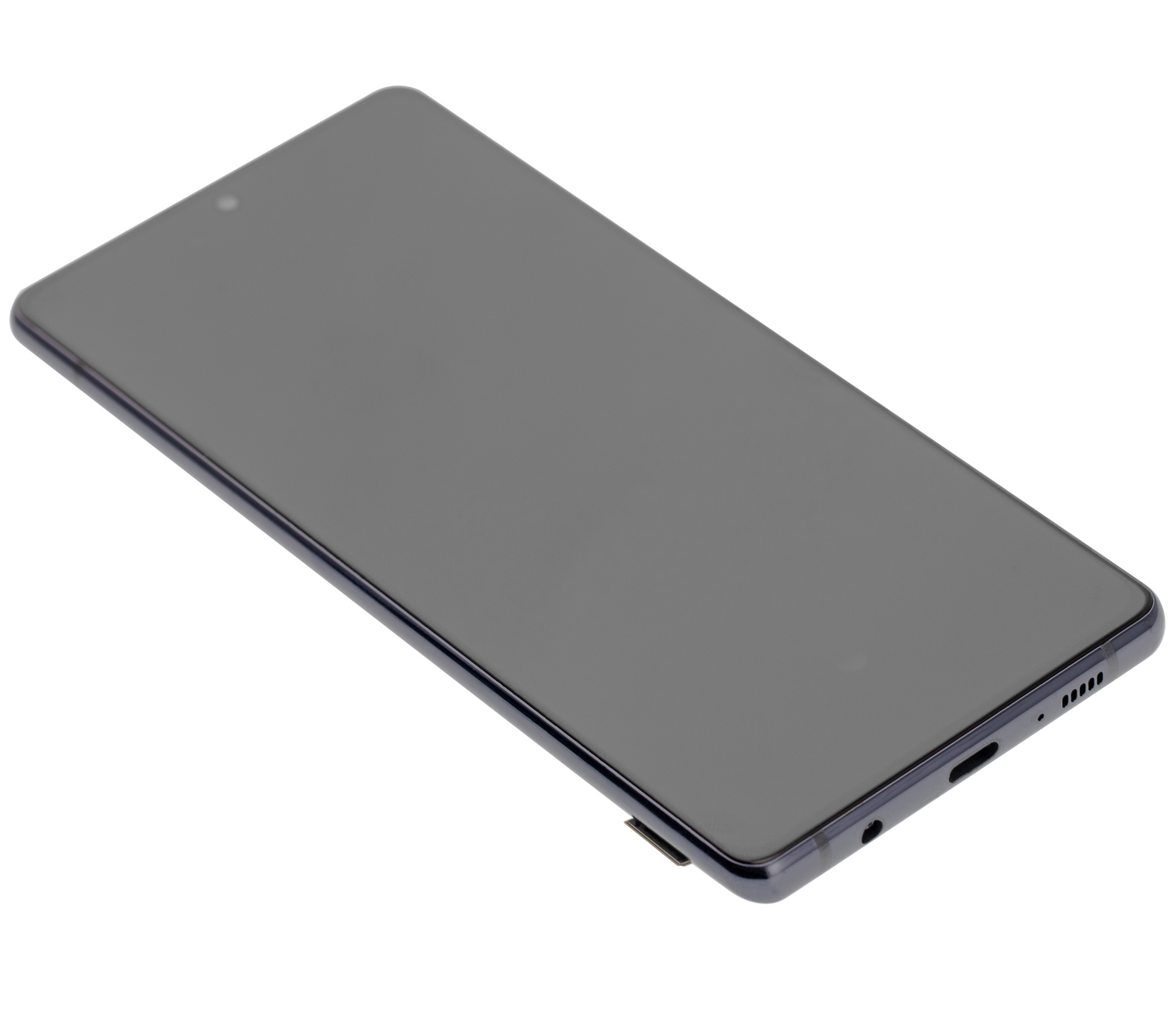 OLED Assembly With Frame For Samsung Galaxy A71 5G (A716U / 2020) (Refurbished) (Prism Cube Black)