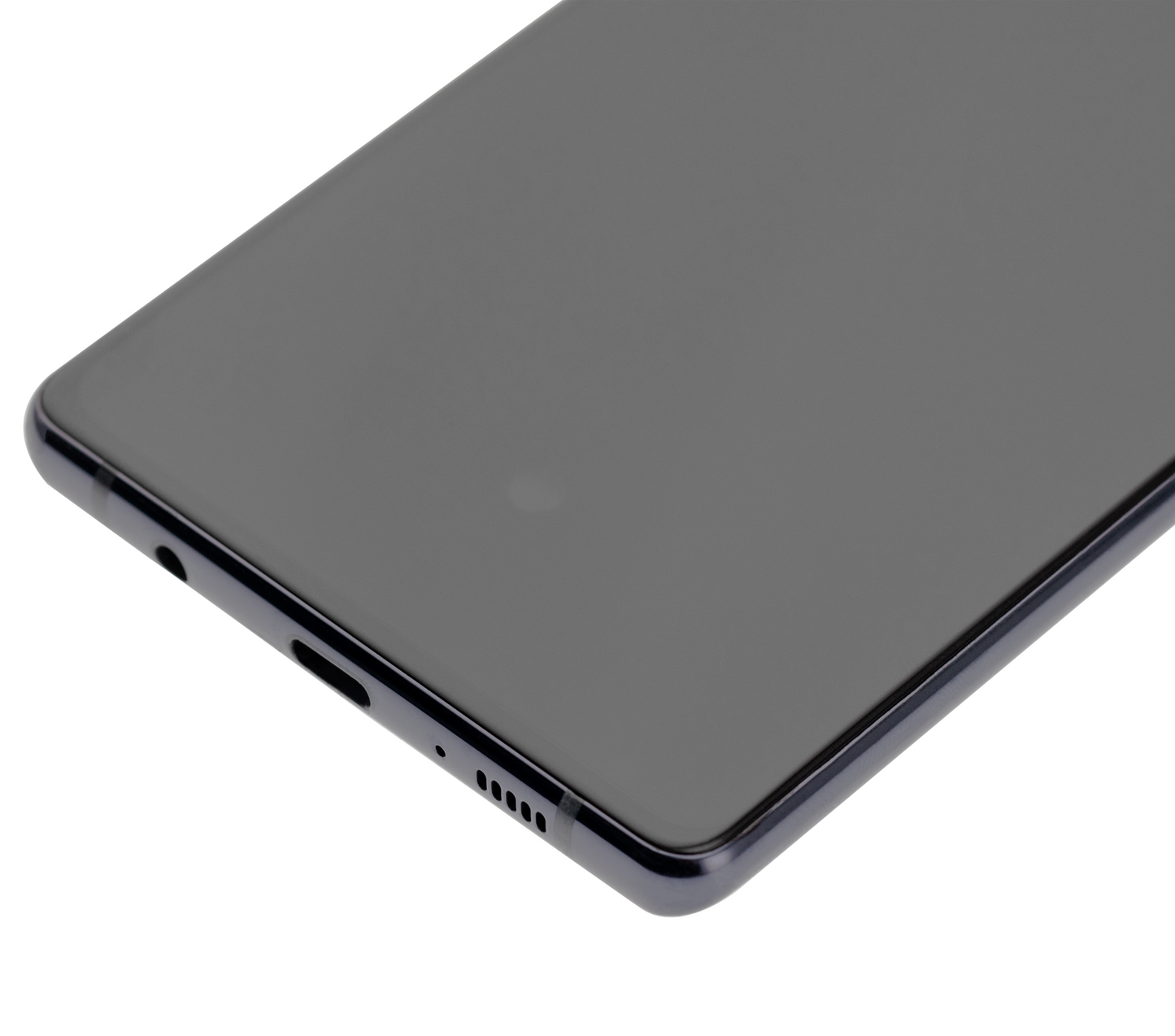 OLED Assembly With Frame For Samsung Galaxy A71 5G (A716U / 2020) (Refurbished) (Prism Cube Black)