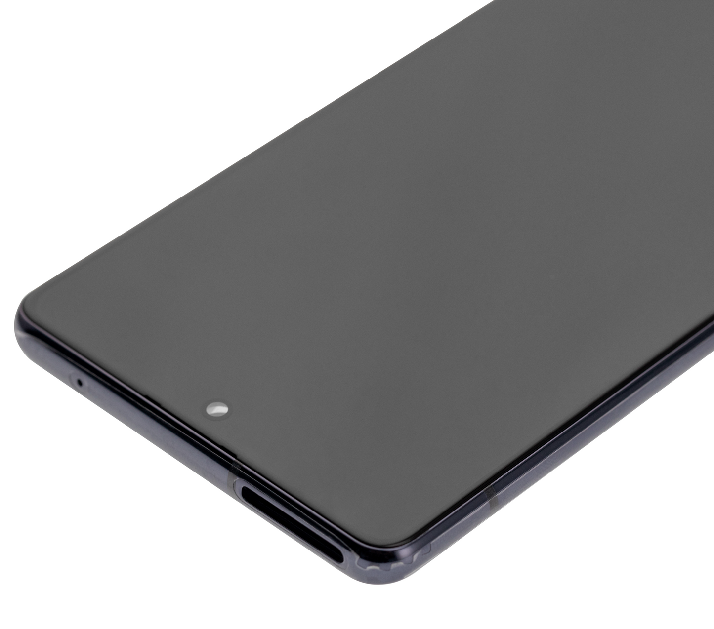 OLED Assembly With Frame For Samsung Galaxy A71 5G (A716U / 2020) (Refurbished) (Prism Cube Black)