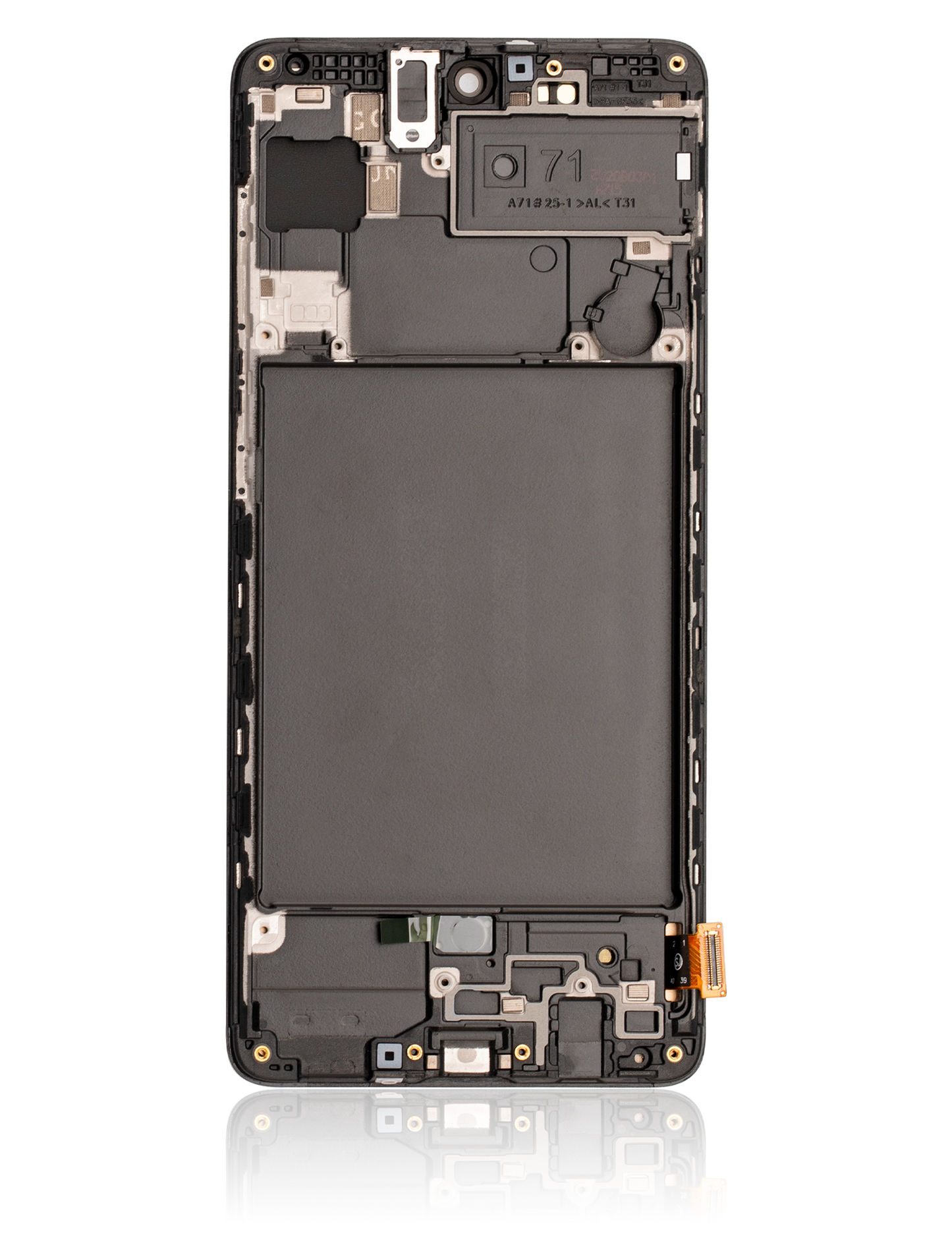 OLED Assembly With Frame For Samsung Galaxy A71 (A715 / 2020) (6.36") (Aftermarket Plus: Hard) (All Colors)