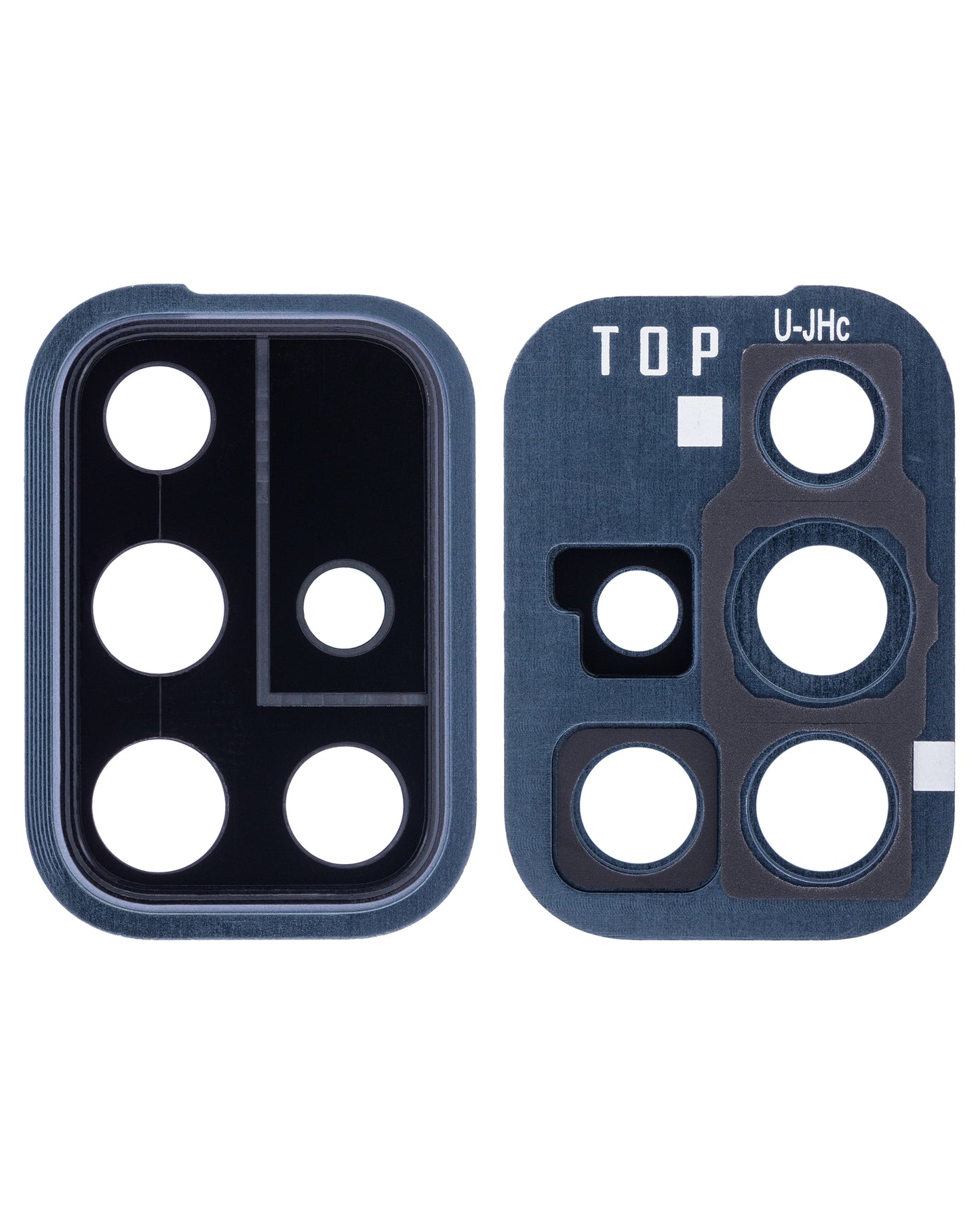 Back Camera Lens With Cover Bezel Ring For Samsung Galaxy A71 (A715 / 2020) (Prism Crush Black)