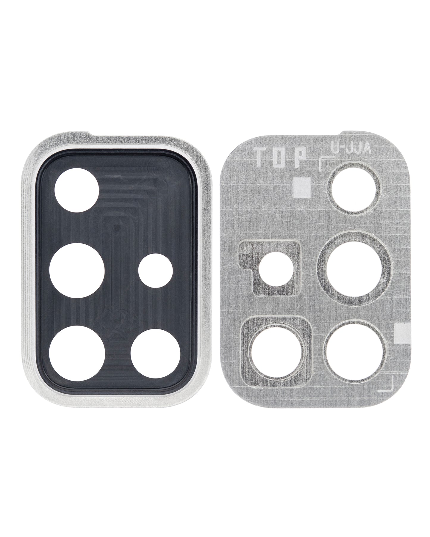 Back Camera Lens With Cover Bezel Ring For Samsung Galaxy A71 (A715 / 2020) (Prism Crush Silver)