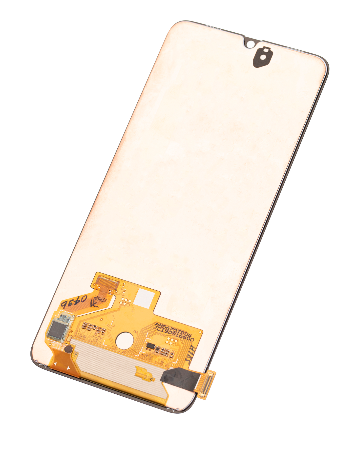 OLED Assembly Without Frame For Samsung Galaxy A90 5G (A908 / 2019) (Refurbished) (Black)