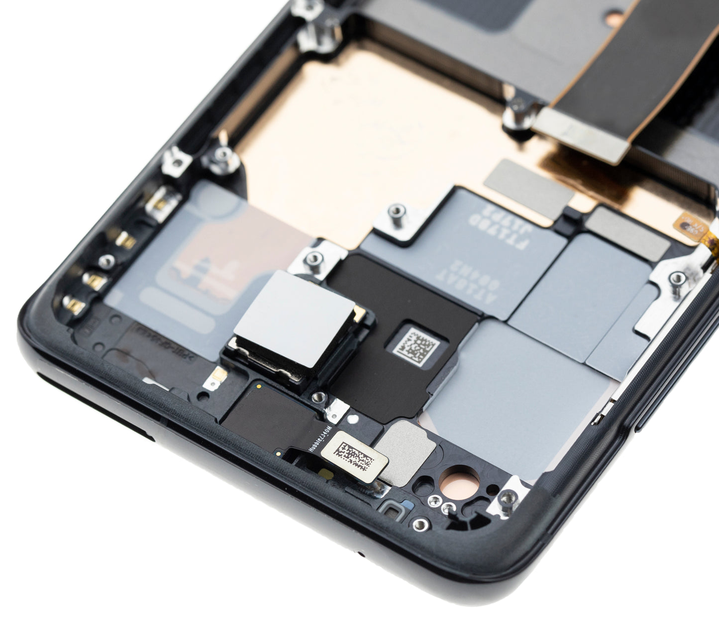 OLED Assembly With Frame For Samsung Galaxy S20 Ultra 5G (Refurbished) (Cosmic Black)
