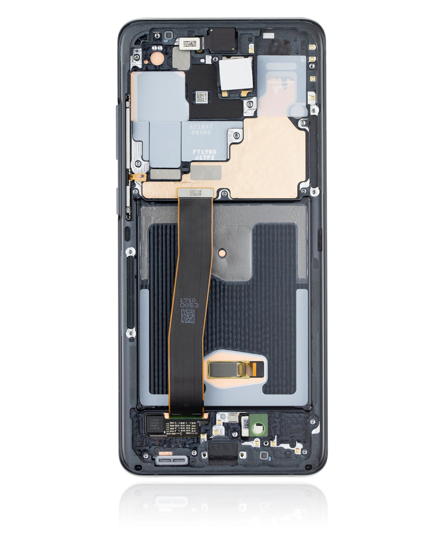OLED Assembly With Frame For Samsung Galaxy S20 Ultra 5G (Refurbished) (Cosmic Black)