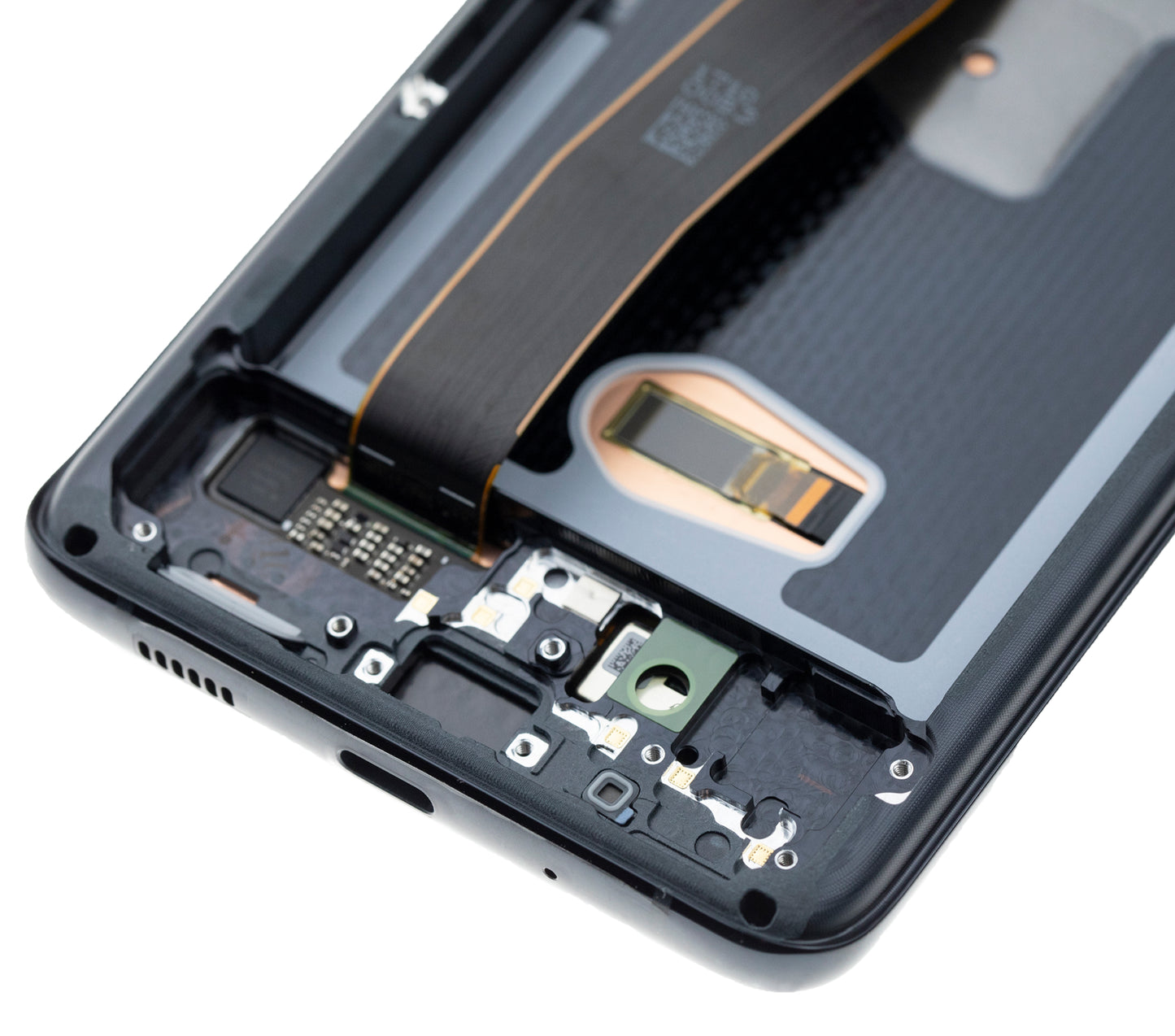 OLED Assembly With Frame For Samsung Galaxy S20 Ultra 5G (Refurbished) (Cosmic Black)