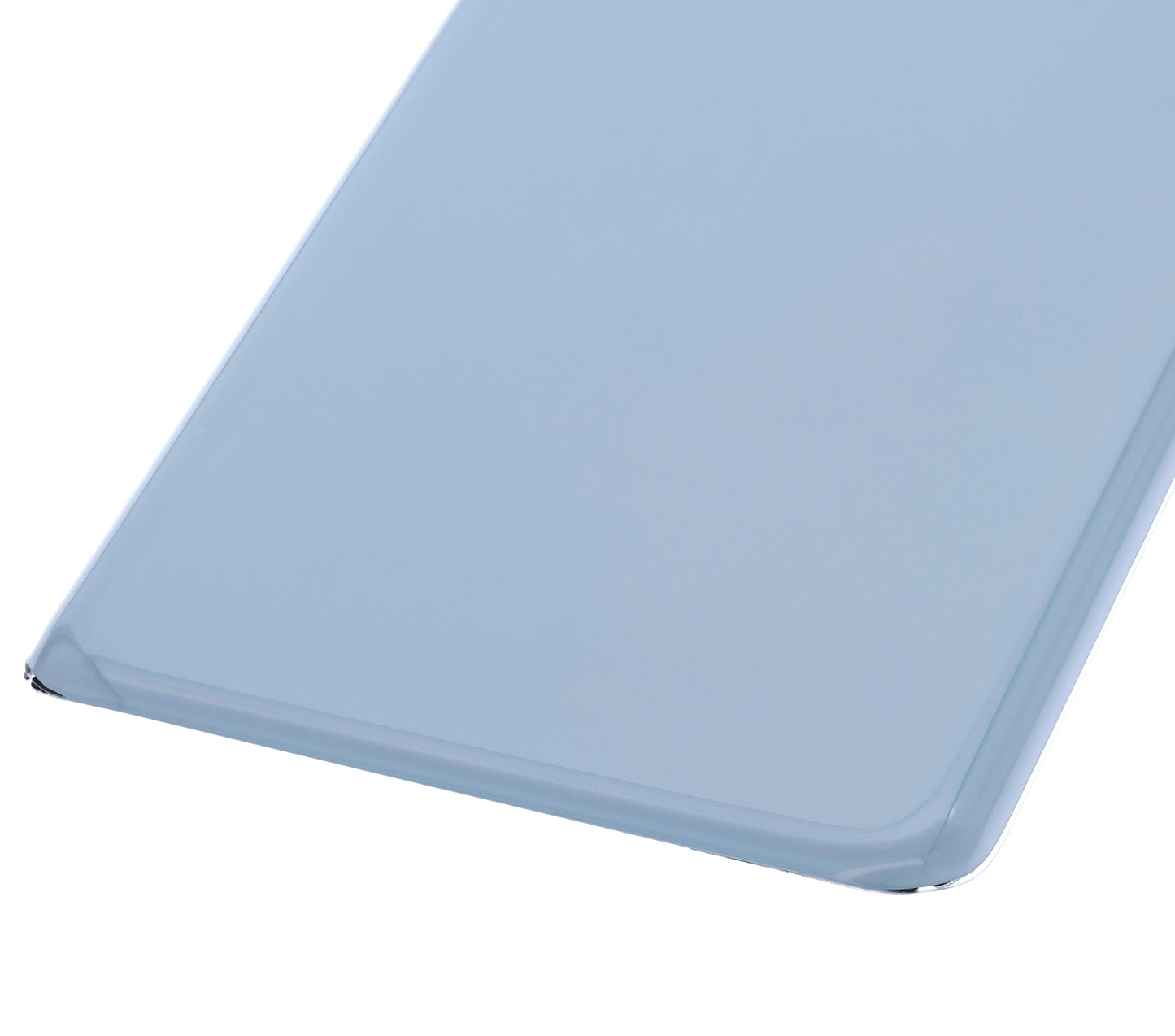 Back Cover Glass With Camera Lens For Samsung Galaxy S20 Ultra 5G (No Logo) (Aftermarket Plus) (Cloud Blue)