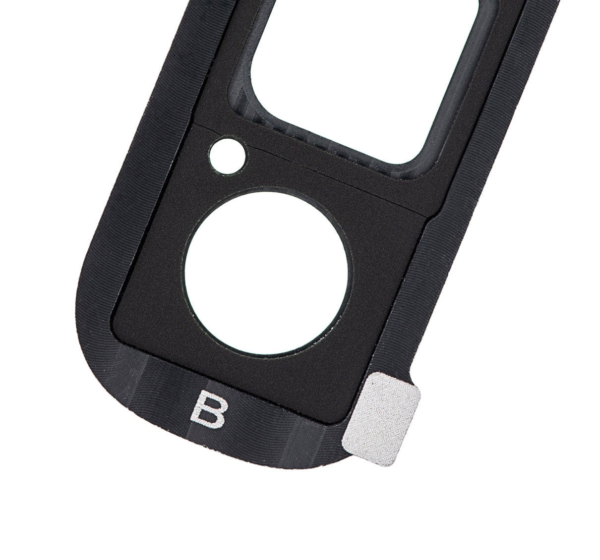Back Camera Lens With Cover Bezel Ring For Samsung Galaxy Fold 4G / 5G (Cosmos Black) detail view