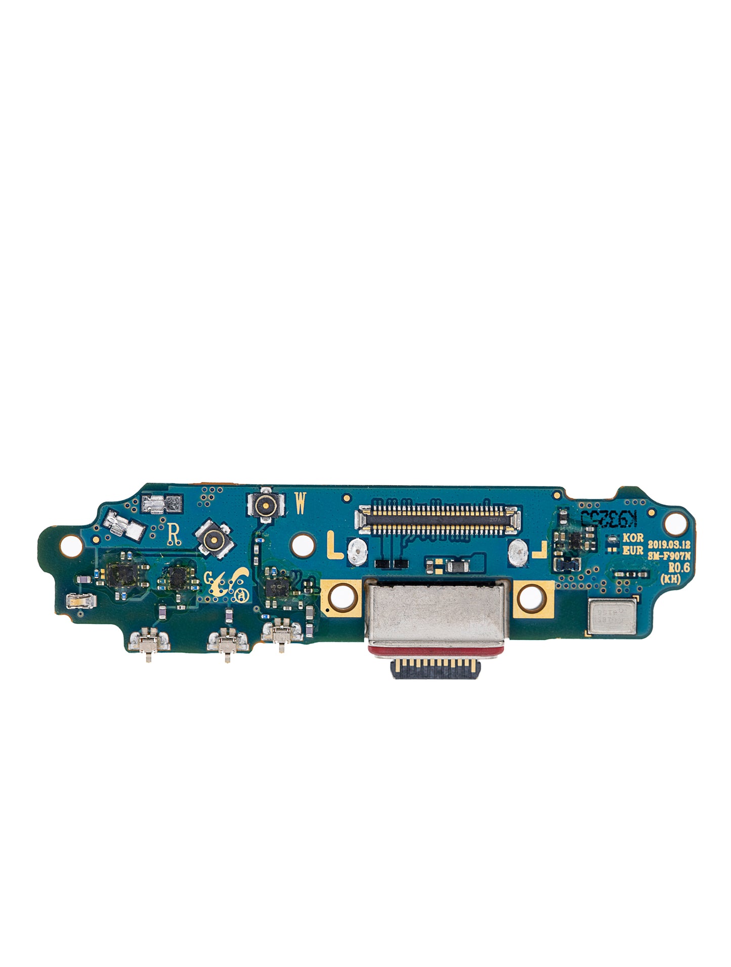 View of Charging Port Board For Samsung Galaxy Fold 5G (Premium) component