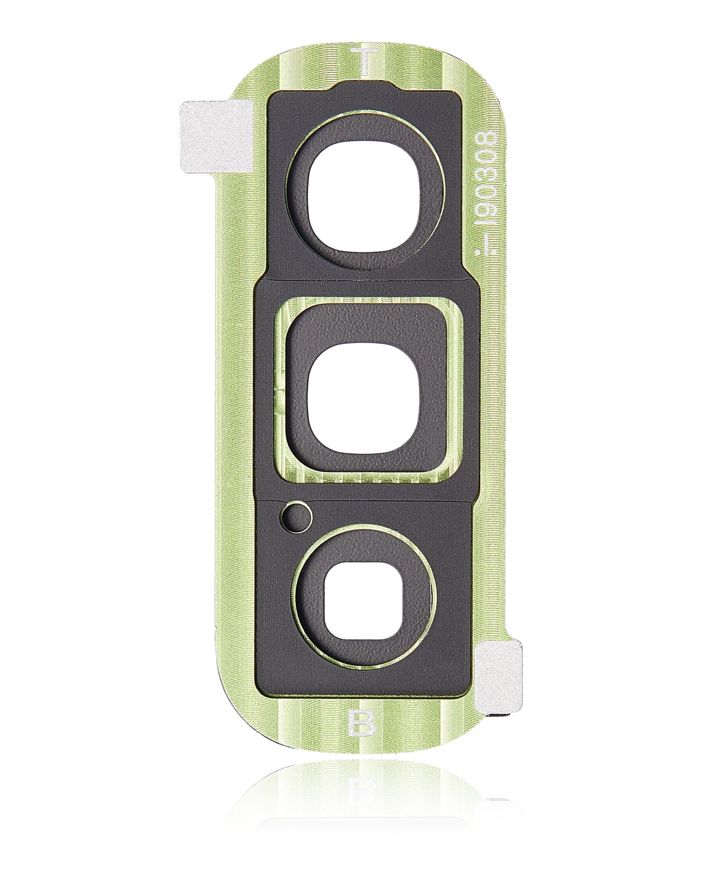 Replacement Back Camera Lens With Cover Bezel Ring For Samsung Galaxy Fold 4G (F900) / Fold 5G (F907) (Martian Green) for Samsung