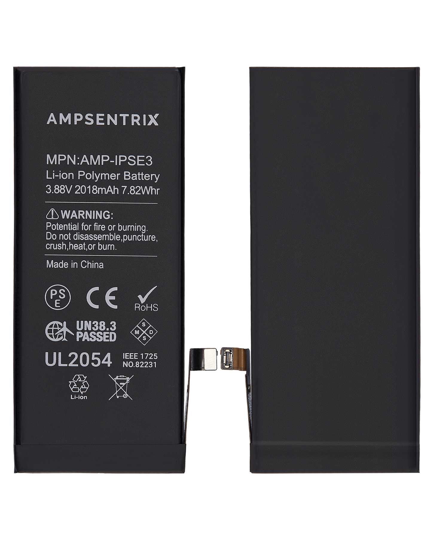 Replacement Battery For iPhone SE (2022) (AmpSentrix Pro)