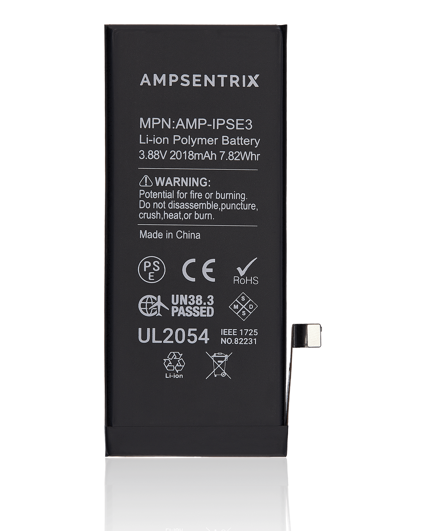 Replacement Battery For iPhone SE (2022) (AmpSentrix Pro)