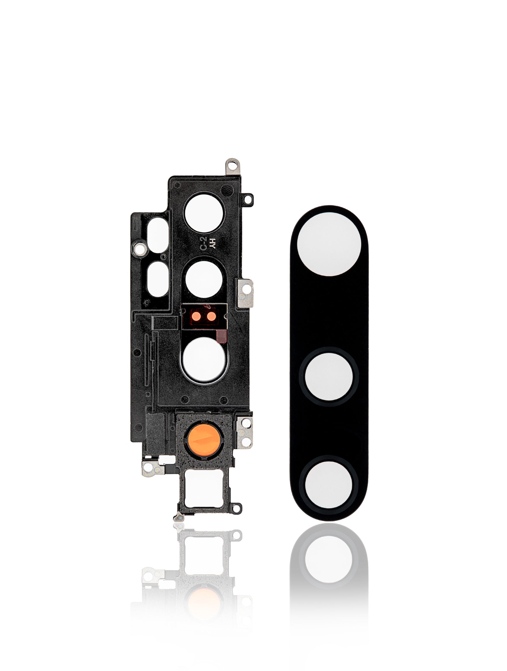 Back Camera Lens With Bracket For Xiaomi Mi Note 10 / Note 10 Pro / CC9 Pro (Aurora Green) - repair component detail image SKU 107082074926 - image 2