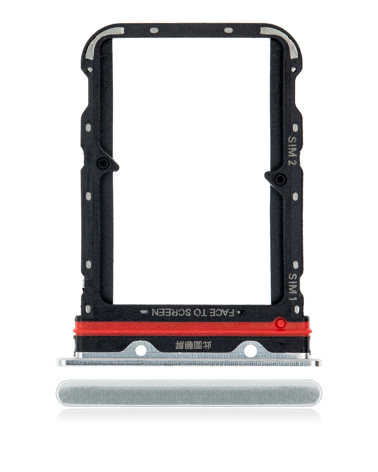 Sim Card Tray For Xiaomi Mi Note 10 / Note 10 Pro / CC9 Pro (Glacier White) - replacement part product image SKU 107082074931 - image 1