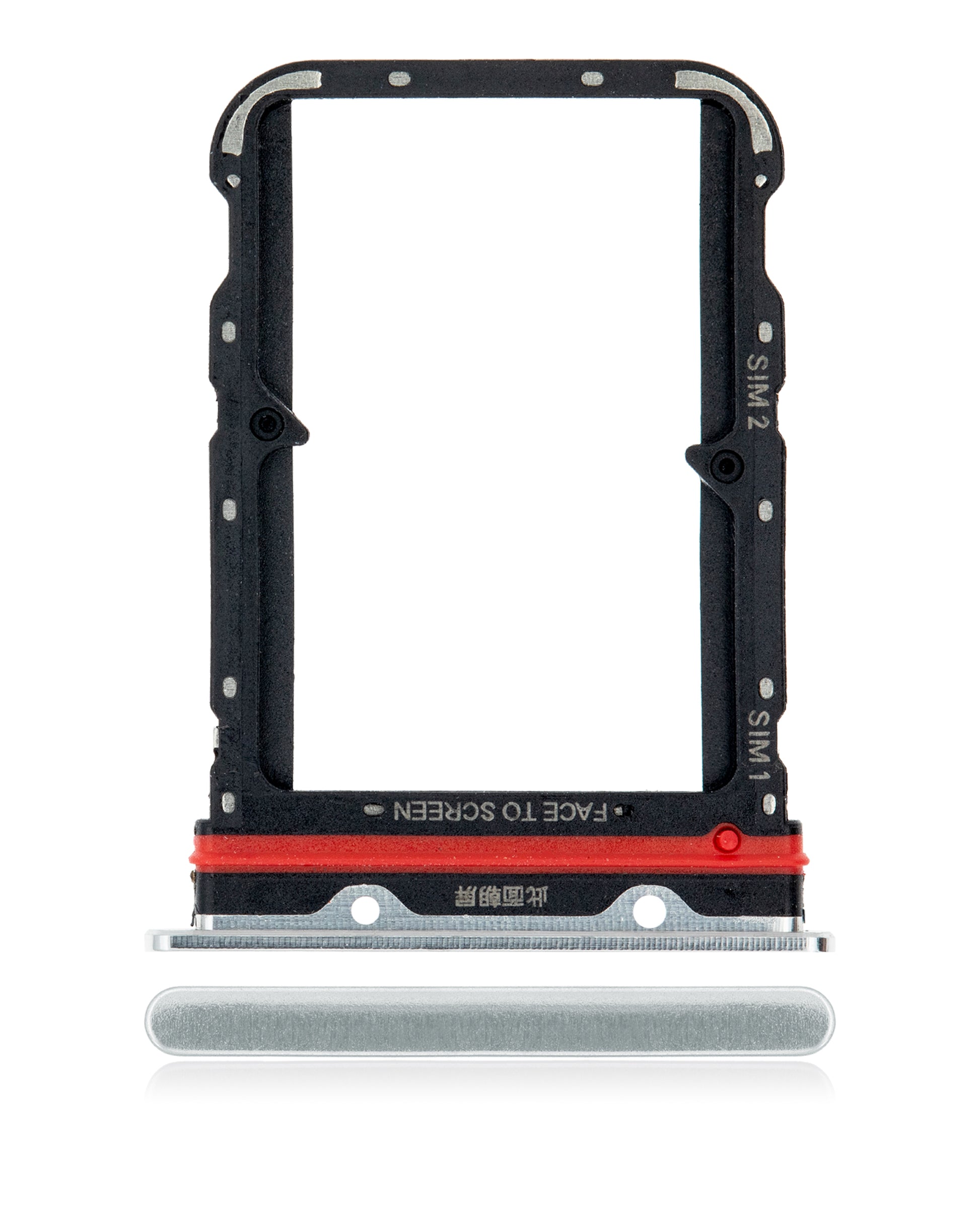 Sim Card Tray For Xiaomi Mi Note 10 / Note 10 Pro / CC9 Pro (Glacier White) - replacement part product image SKU 107082074931 - image 1