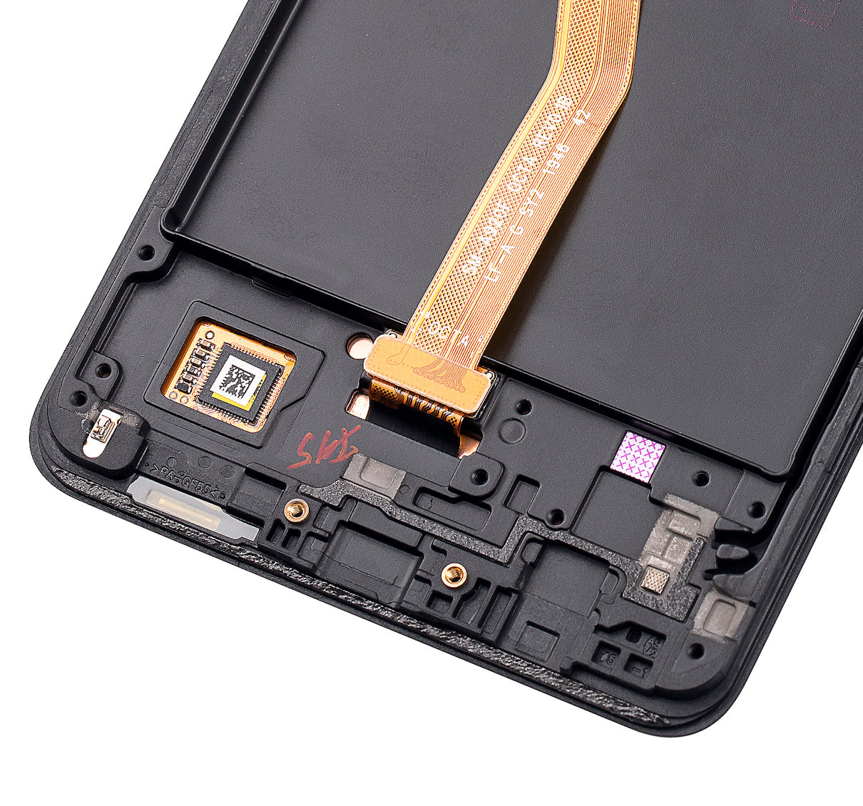 OLED Assembly With Frame For Samsung Galaxy A9 (Refurbished) (A920 / 2018) (Black)