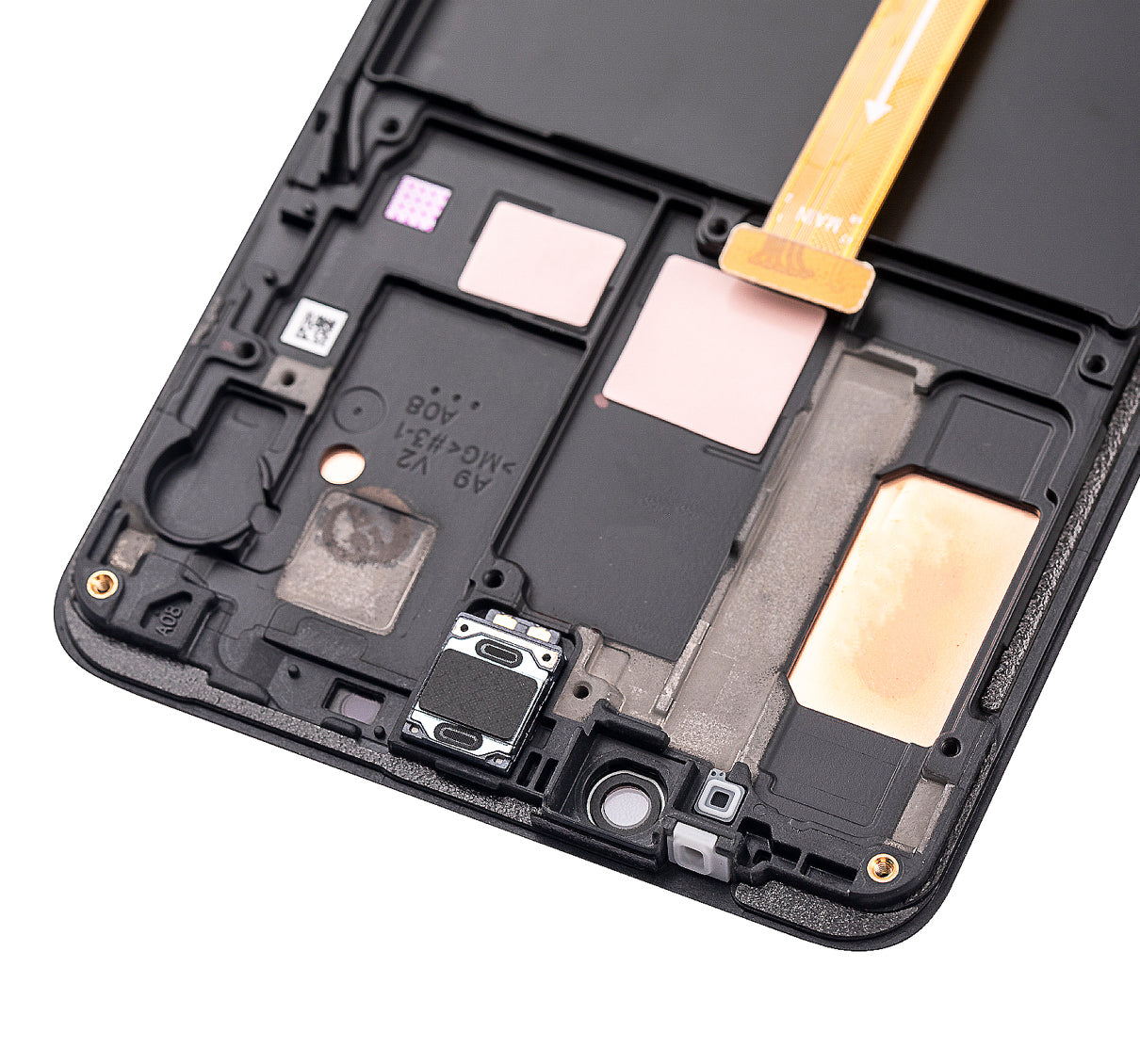 OLED Assembly With Frame For Samsung Galaxy A9 (Refurbished) (A920 / 2018) (Black)