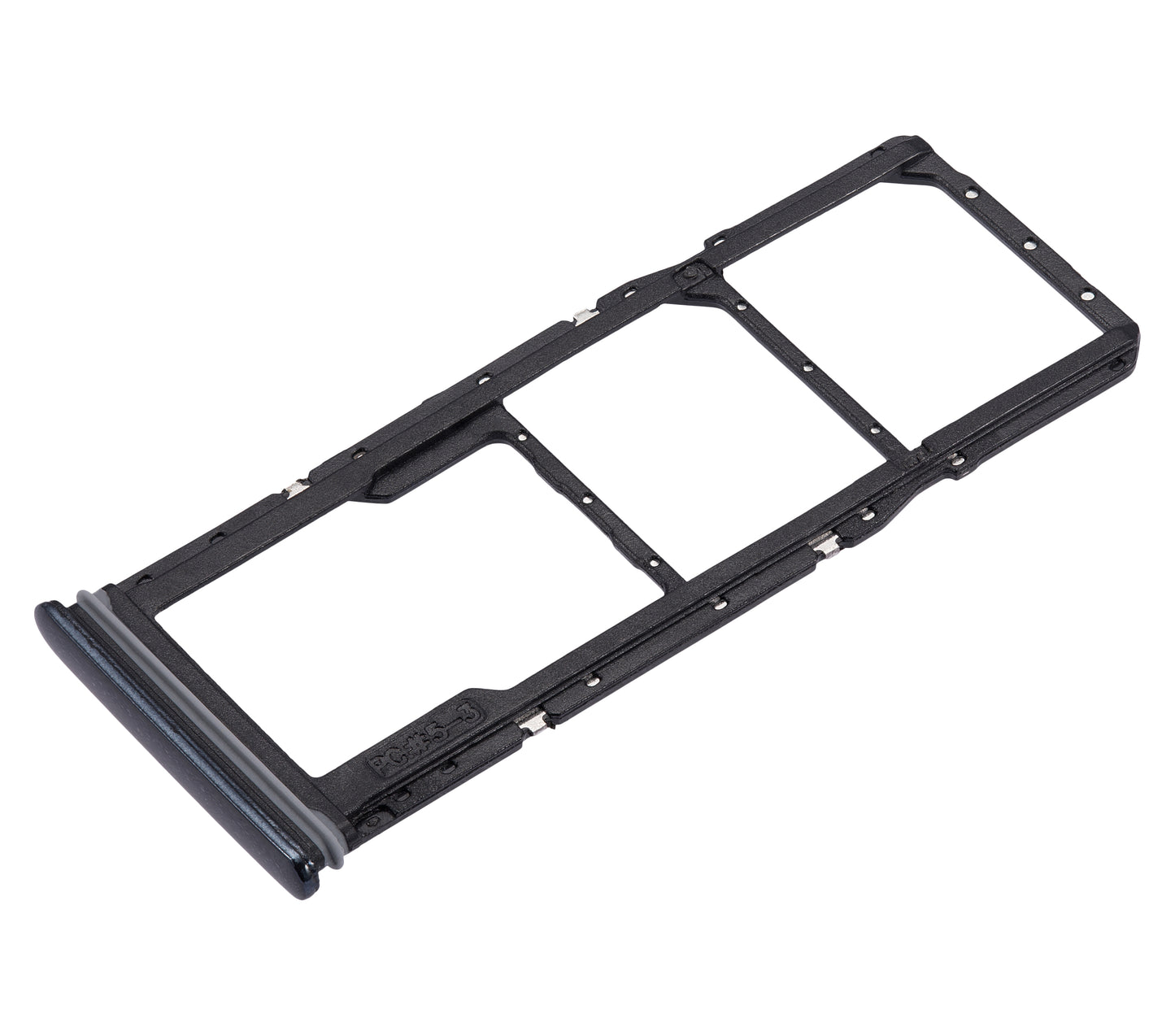 Dual Sim Card Tray For Samsung Galaxy A9 (A920 / 2018) (Caviar Black)