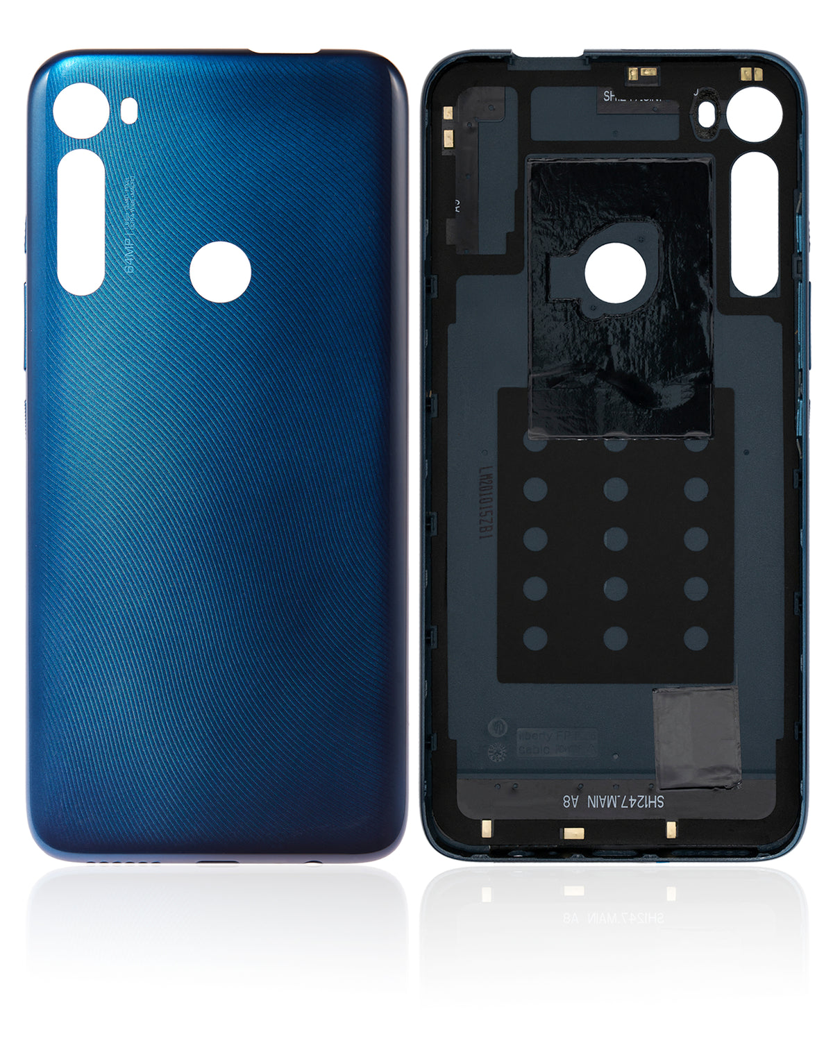 Back cover Glass For Motorola One Fusion Plus (XT2067 / 2020) (Twilight Blue) - Motorola replacement part - product image 6 - SKU 107082075326