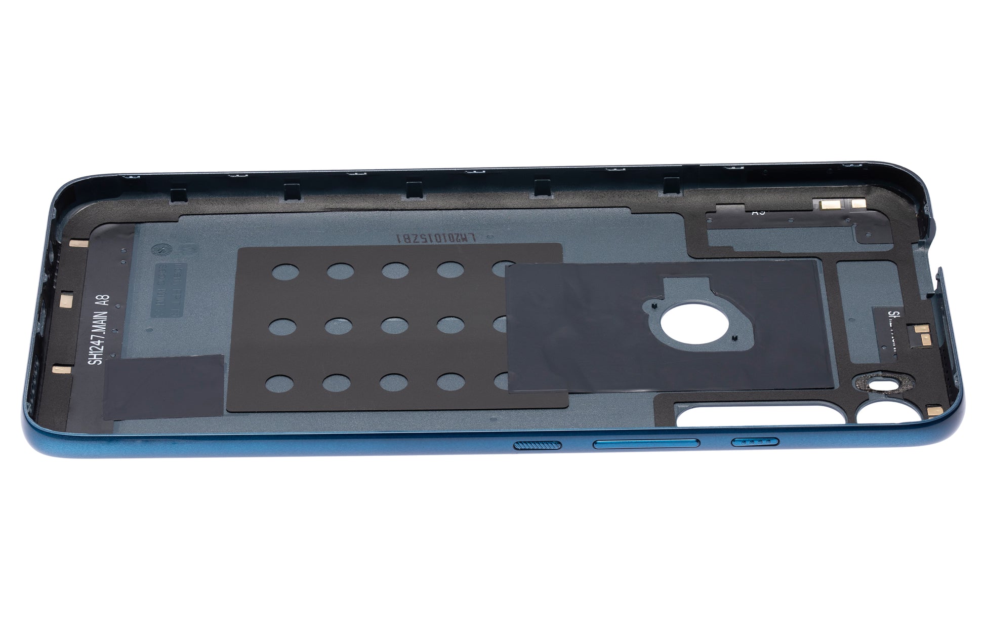 Back cover Glass For Motorola One Fusion Plus (XT2067 / 2020) (Twilight Blue) - Motorola replacement part - product image 5 - SKU 107082075326