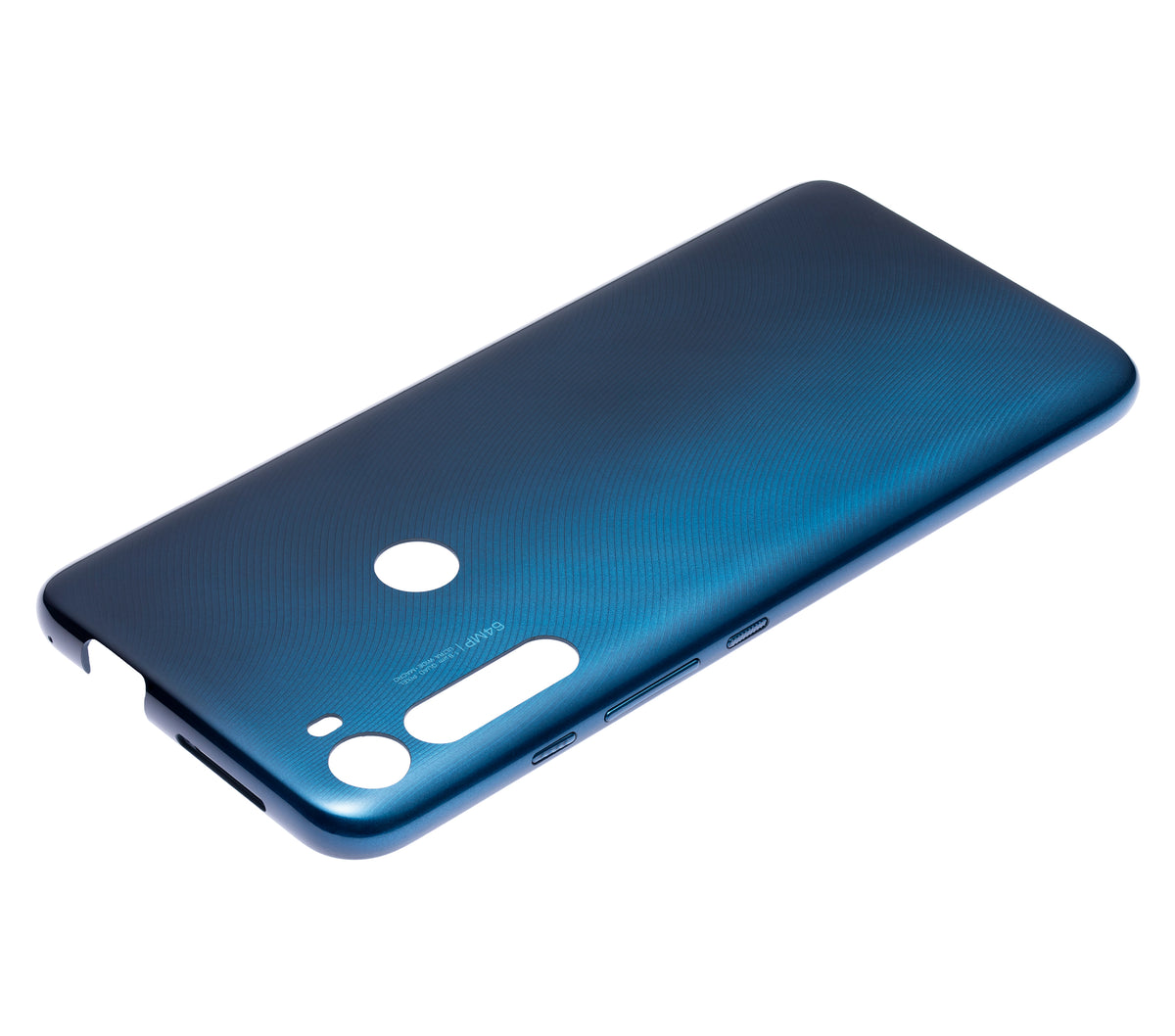 Back cover Glass For Motorola One Fusion Plus (XT2067 / 2020) (Twilight Blue) - Motorola replacement part - product image 2 - SKU 107082075326