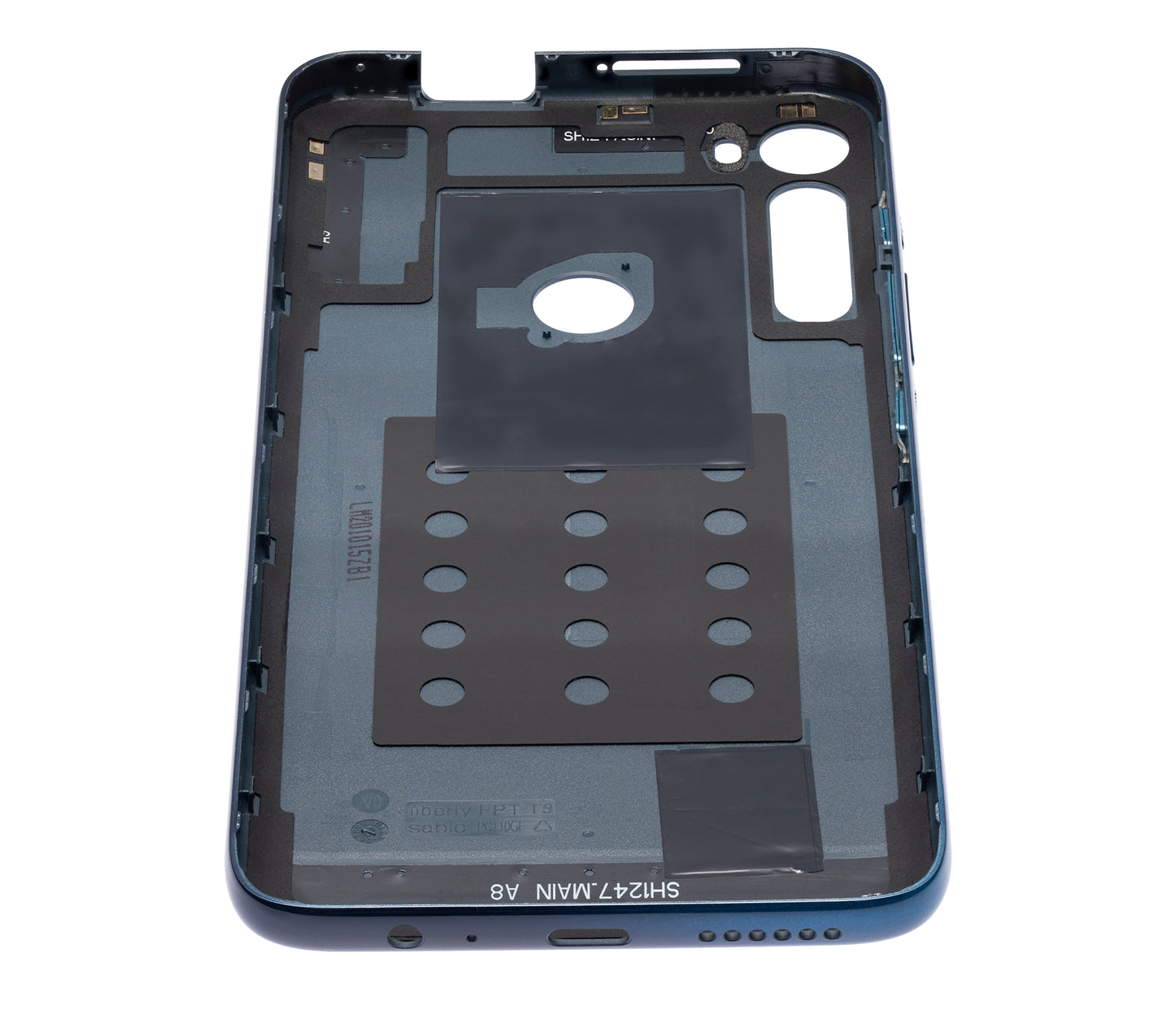 Back cover Glass For Motorola One Fusion Plus (XT2067 / 2020) (Twilight Blue) - Motorola replacement part - product image 9 - SKU 107082075326