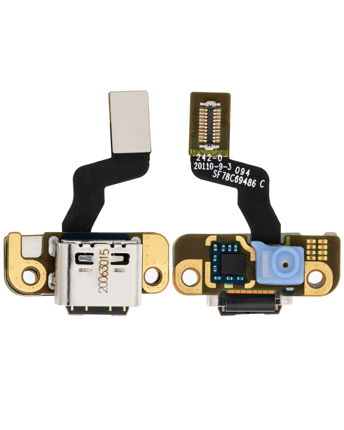 Charging Port Flex Cable For Motorola Razr 5G (XT2071 / 2020) - Motorola replacement part image 2