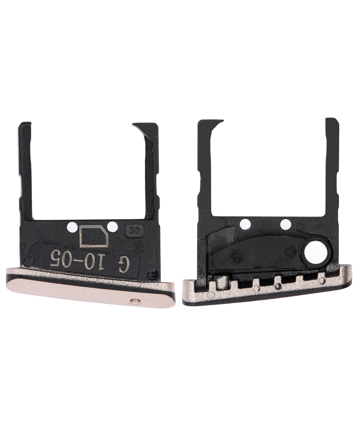 Single Sim Card Tray For Motorola Razr 5G (XT2071 / 2020) (Blush Gold) - Motorola replacement part image 2