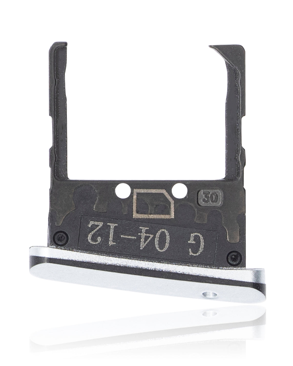 Single Sim Card Tray For Motorola Razr 5G (XT2071 / 2020) (Liquid Mercury) - Motorola replacement part image 3