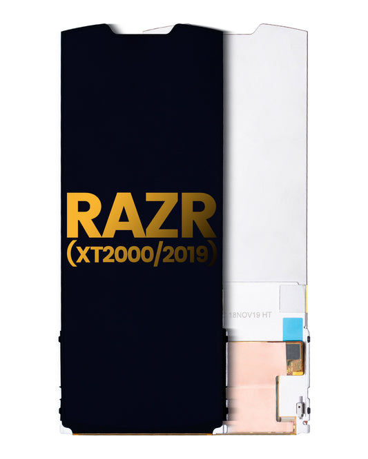 LCD Assembly Without Frame For Motorola Razr (XT2000 / 2019) (Refurbished) (All Colors) - Motorola replacement part image 1